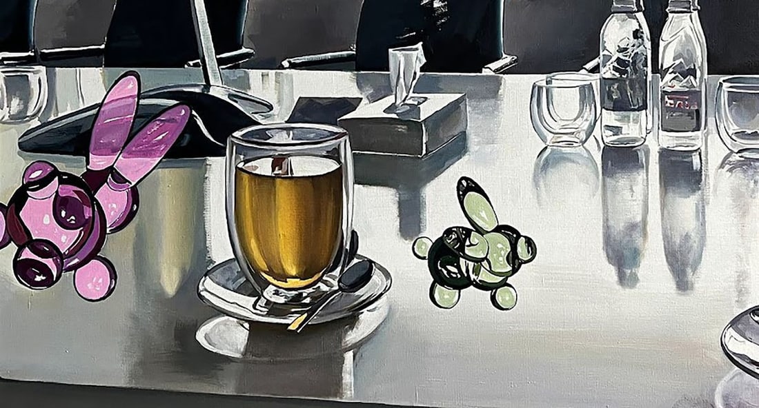 Oil painting Negotiation Igor Konovalov - 6