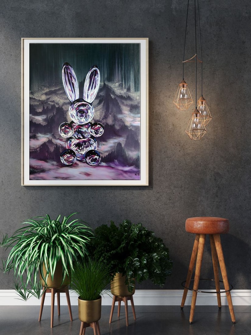 Oil painting Snow King Igor Konovalov - 3