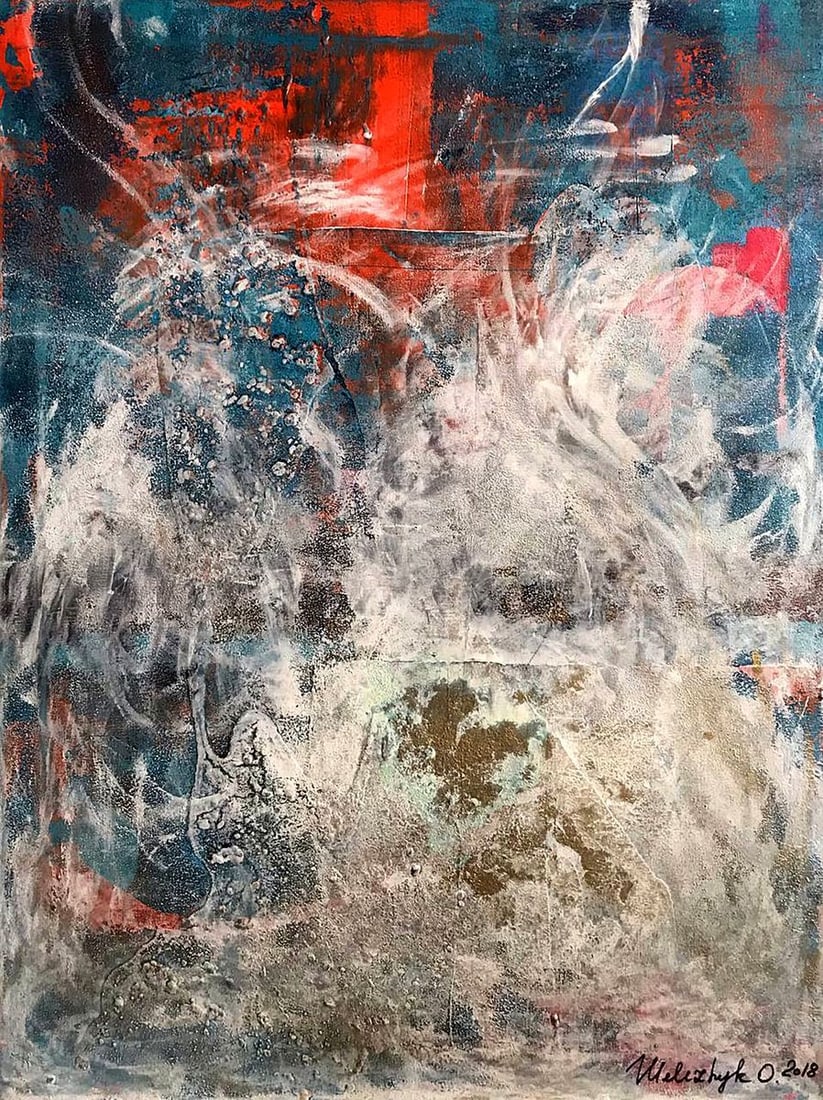 Acrylic painting You are my silence Melezhik Olga: Title: Acrylic painting You are my silence Melezhik Olga Description: Mel 43 *** ABOUT THIS PAINTING *** * TITLE: "You are my silence" * ARTISTS: Melezhik Olga * SIZE: 60x80 cm/'23.62x31.49 inches' *