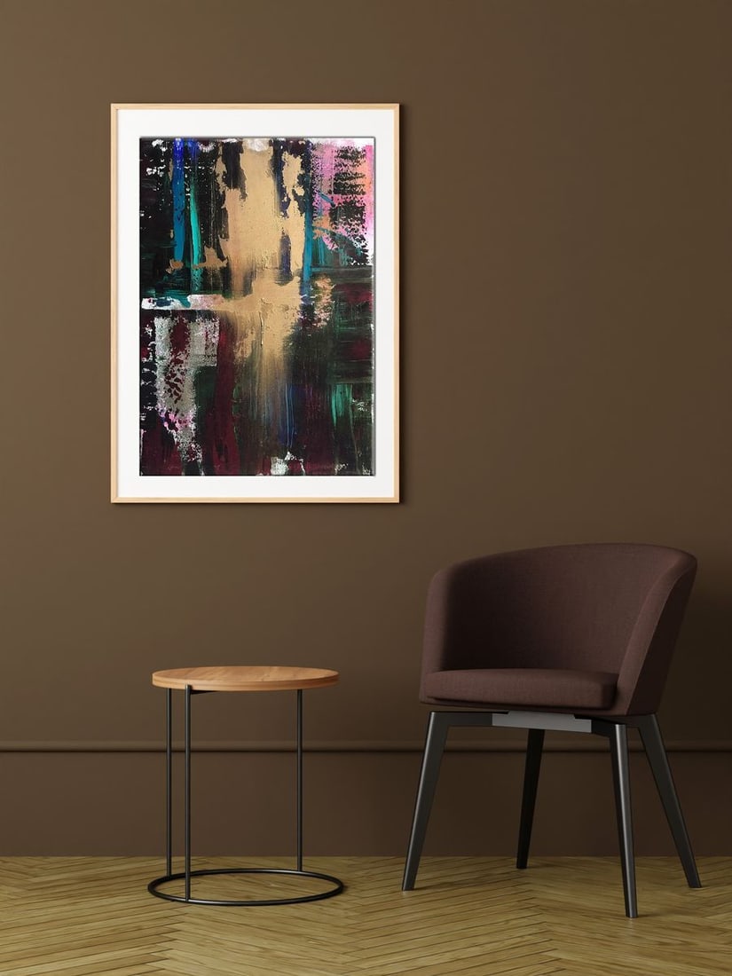 Acrylic painting Confidence Melezhik Olga - 2