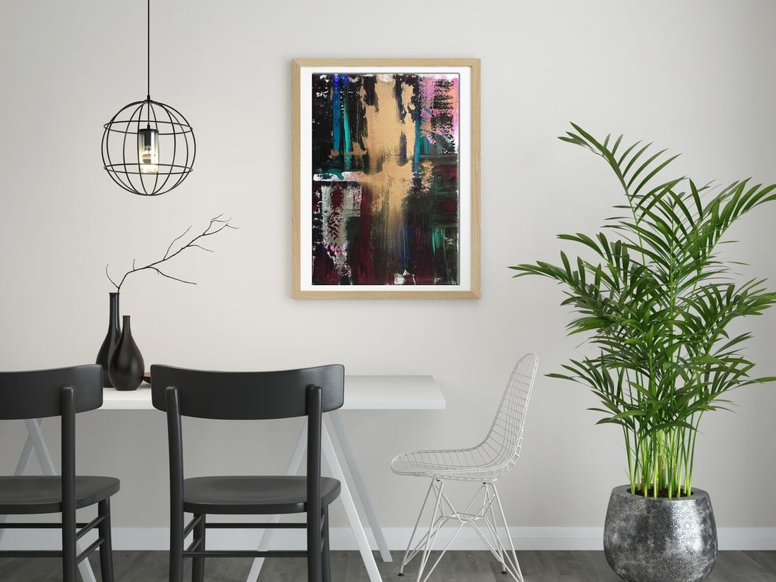 Acrylic painting Confidence Melezhik Olga - 3