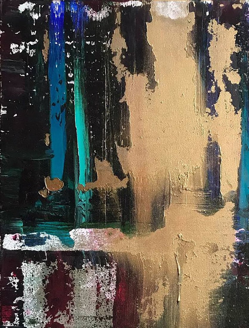 Acrylic painting Confidence Melezhik Olga - 4