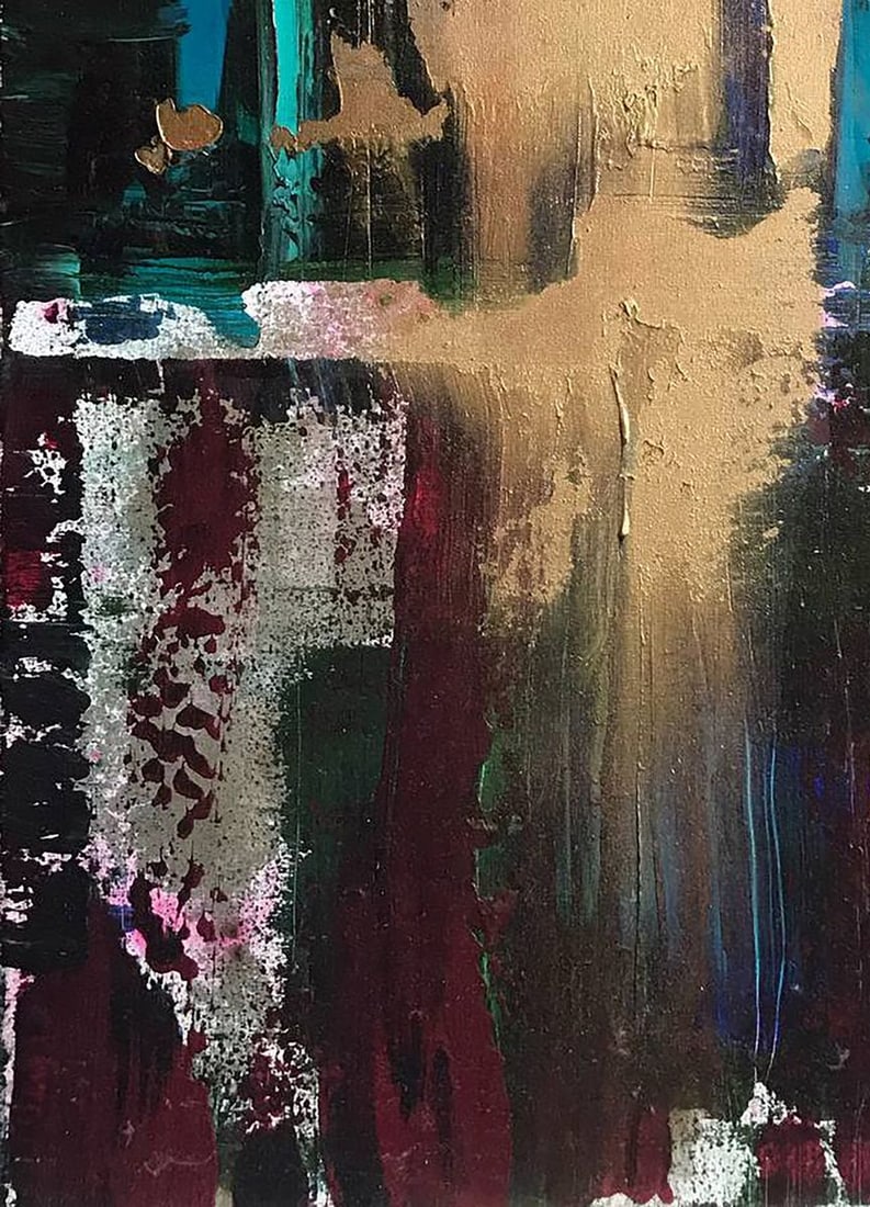 Acrylic painting Confidence Melezhik Olga - 6