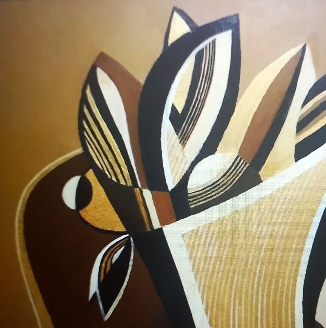 Oil painting Golden vase Alexander Strashevich - 2