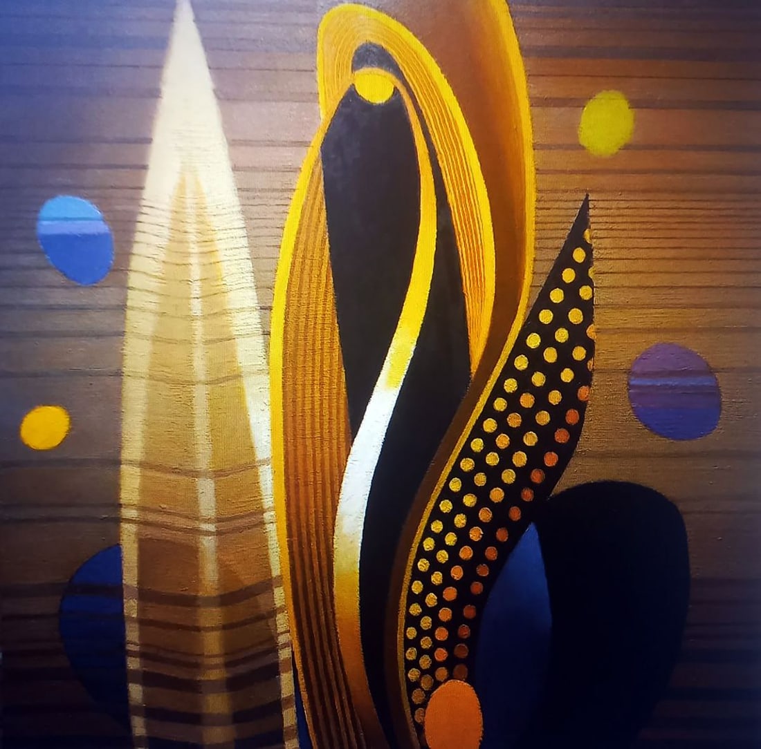 Oil painting Fantasy Alexander Strashevich: Title: Oil painting Fantasy Alexander Strashevich Description: 72STRASH Painter: Alexander Strashevich Size: 50x50 cm/19.68x19.68 inches Components: oil, cardboardOriginal painting CONDITION: excellen