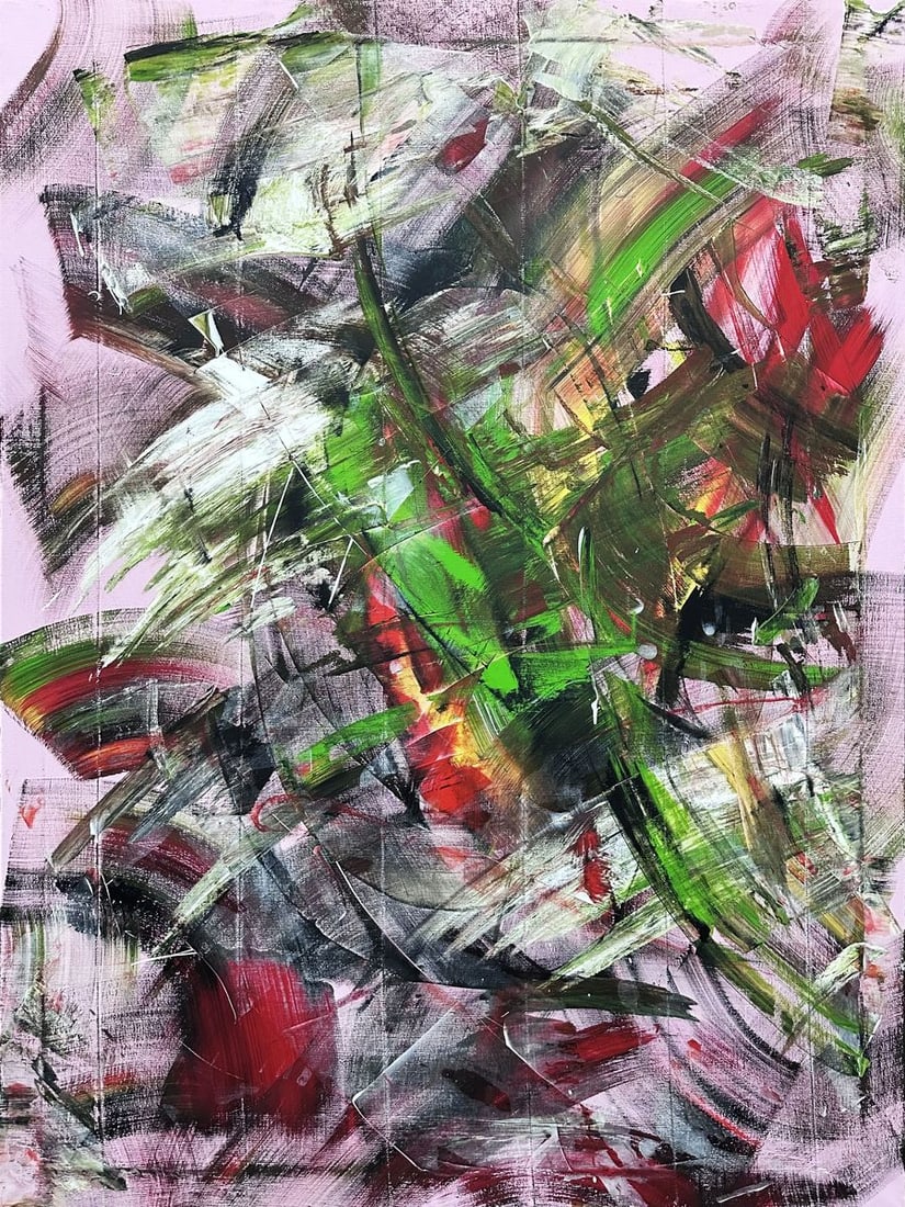 Acrylic painting Harmony of Chaos Anatoliy Menkiv: Title: Acrylic painting Harmony of Chaos Anatoliy Menkiv Description: 63MENK Painter: Anatoliy Menkiv Size: 90x120 cm/35.43x47.24 inches Components: acrylic, canvasOriginal painting CONDITION: excelle