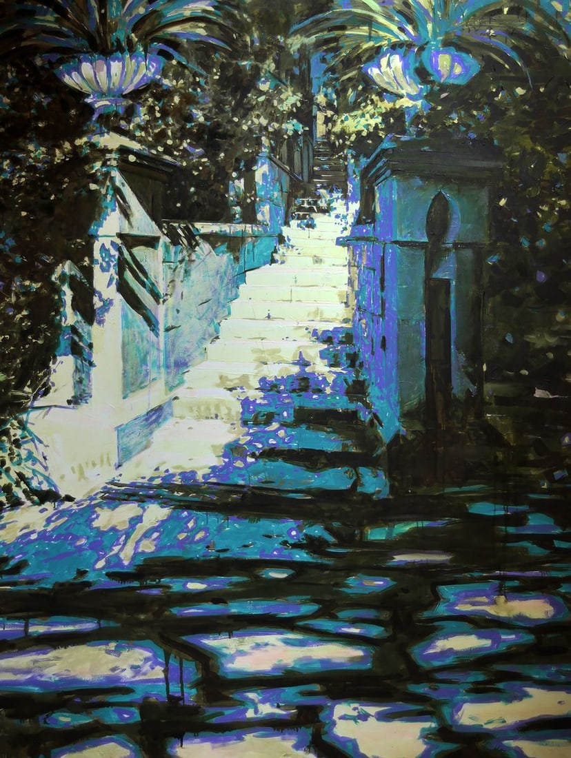 Oil painting Midday Ed Potapenkov: Title: Oil painting Midday Ed Potapenkov Description: 26POTAP Painter: Ed Potapenkov Size: 200x140 cm/78.74x55.11 inches Components: oil, canvasOriginal painting CONDITION: excellent ARTIST: Ed Potape