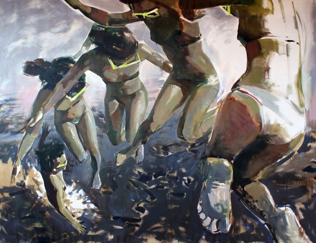 Oil painting Bounce Ed Potapenkov (1 of 5)