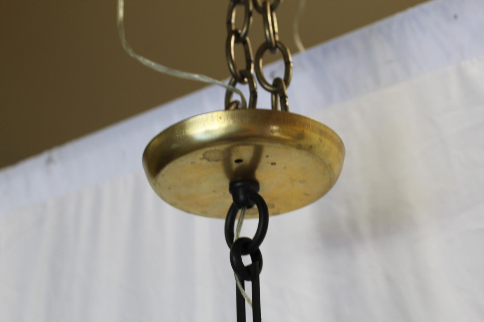 Antique Clock Ansonia Oak Case w Eagle - 12