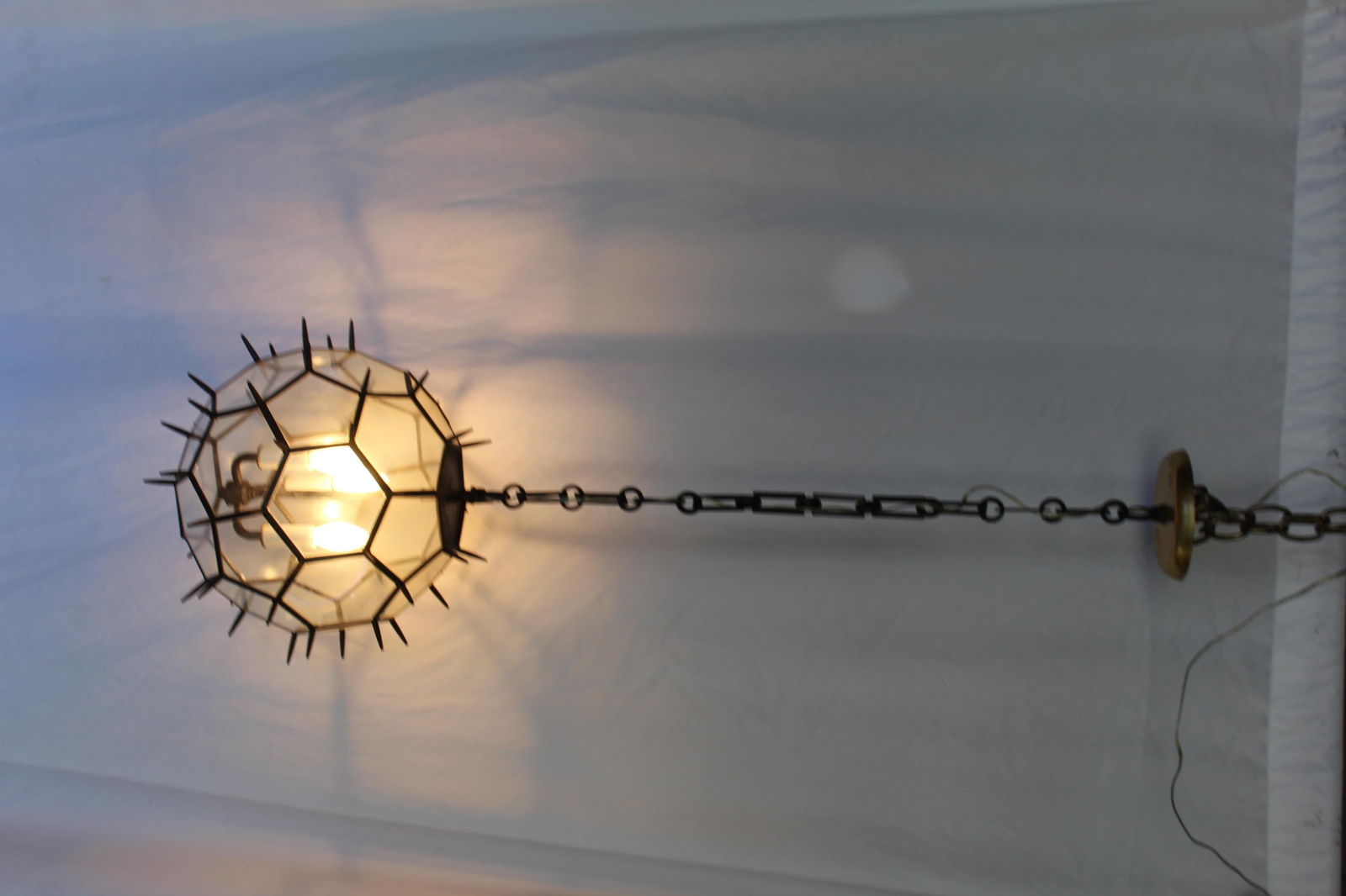 Antique Clock Ansonia Oak Case w Eagle - 15