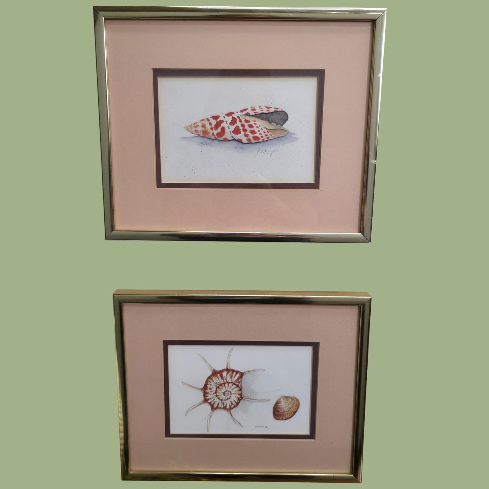 Vintage BOHO Home Decor Wall Picture Framed Set of 2 Coastal Grandmacore Shells Signed Art: Title: Vintage BOHO Home Decor Wall Picture Framed Set of 2 Coastal Grandmacore Shells Signed Art Description: Vintage BOHO Home Decor Coastal charm with a Scandi Japandi Zen Calming feel for your