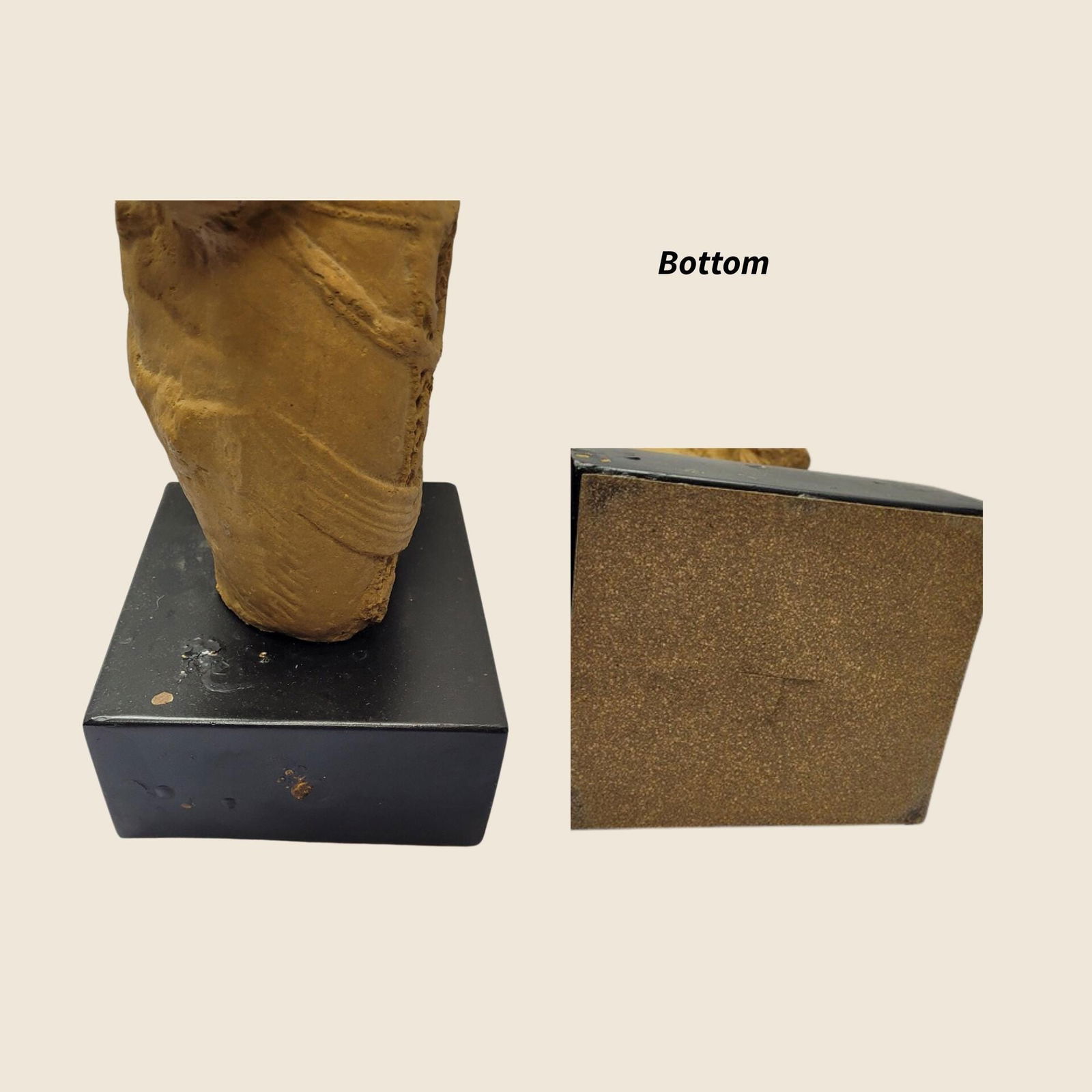 Khmer Vishnu Stone Statue: Antique Hand-Carved Hindu Temple Sculpture - 5