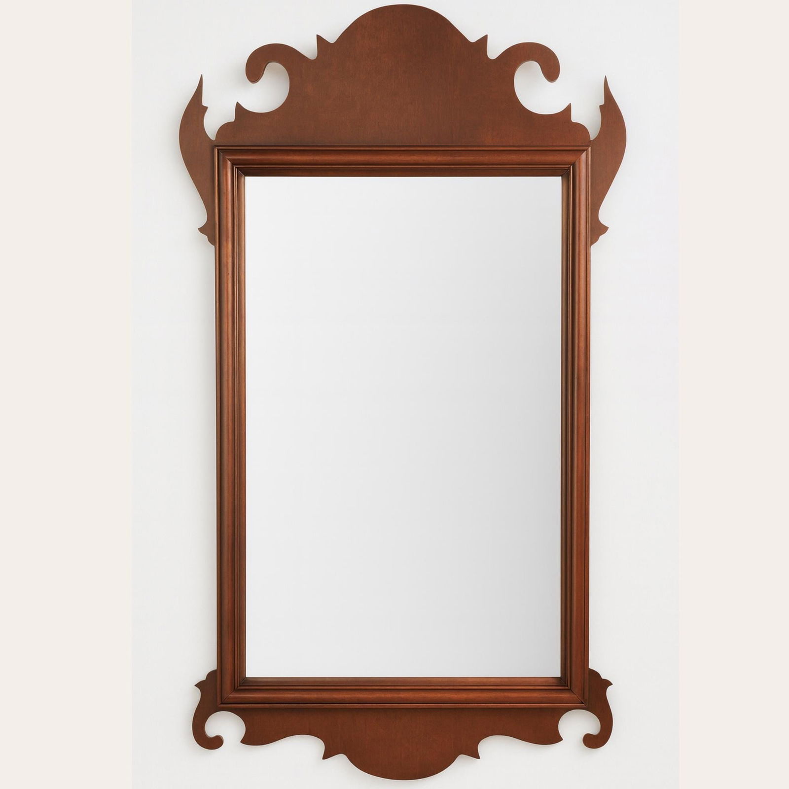 Vintage Mahogany Wall Mirror 42" Federal Colonial Style Traditional Entryway Accent Brown Wood Wall: Title: Vintage Mahogany Wall Mirror 42" Federal Colonial Style Traditional Entryway Accent Brown Wood Wall DÃ©cor Description: Bring timeless American craftsmanship into your home with this
