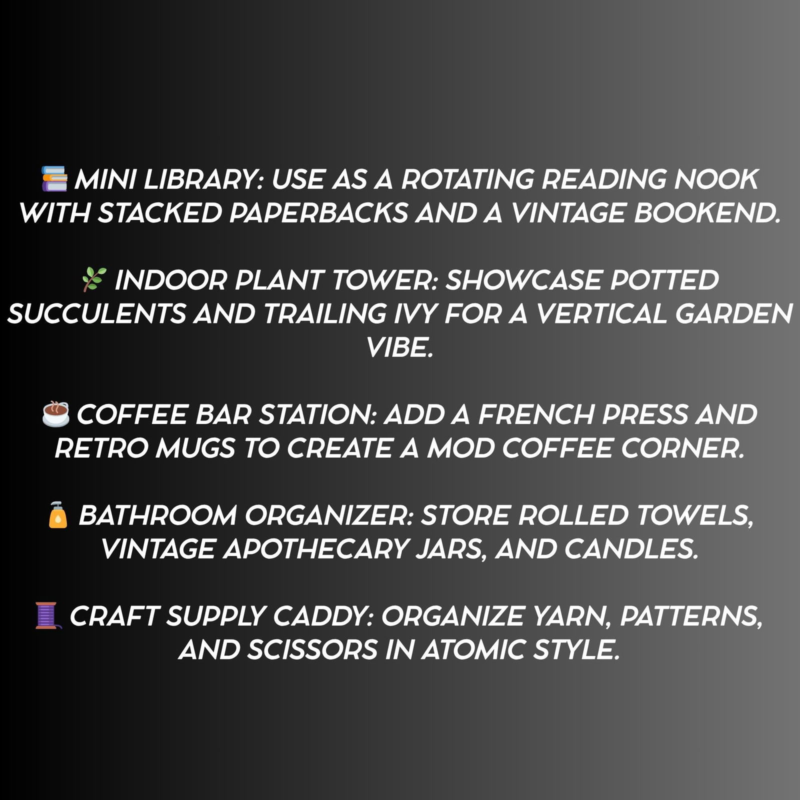 Mid Century Modern Retro Telephone Stand White Metal Phone Table Accent Small Scale - 6