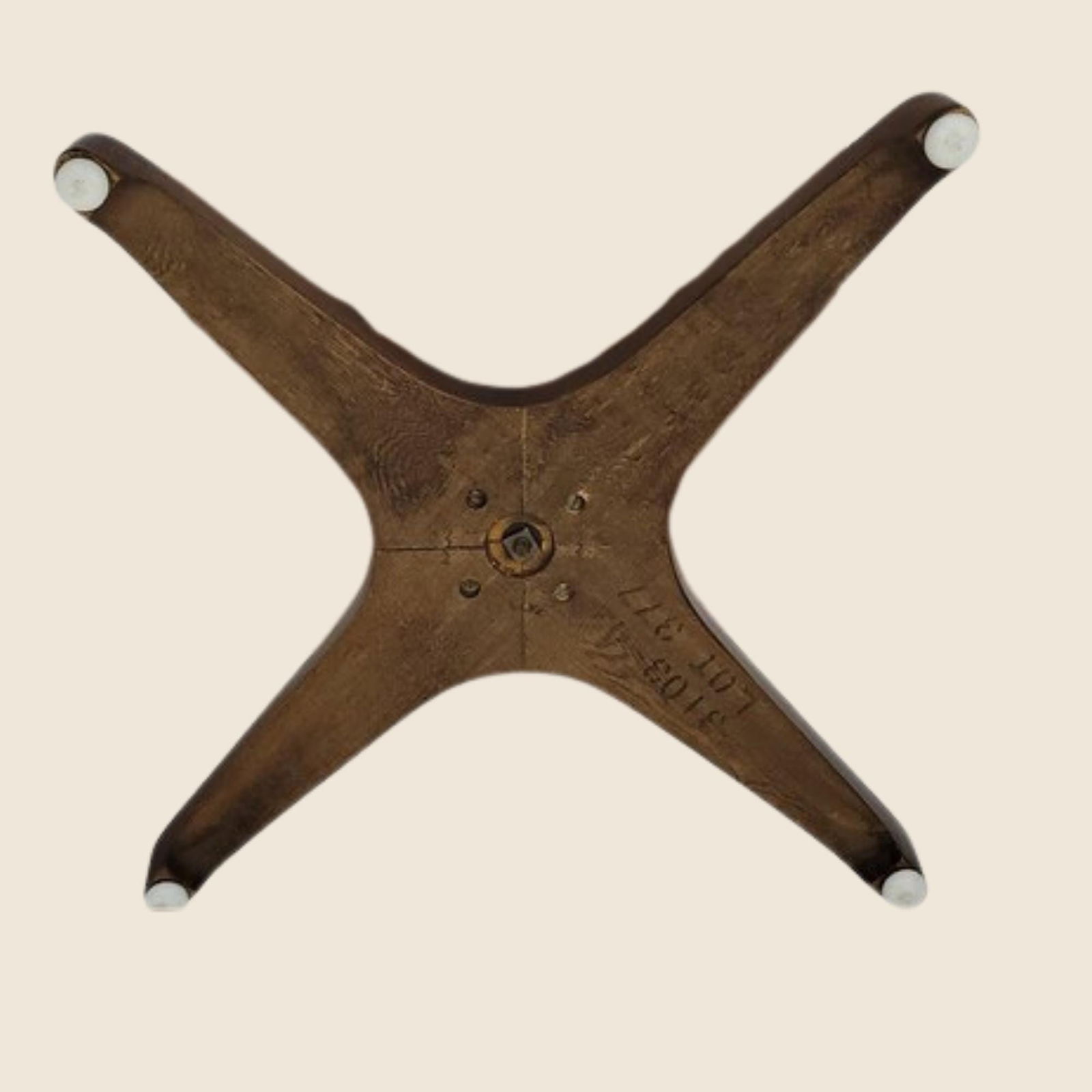 Mid Century Modern Wood Tables Set of 2 Black Accent Side End Vintage Riser Plant Stands Scandi - 3