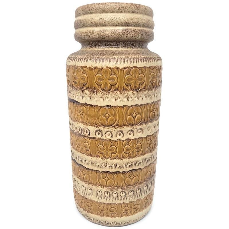 Vintage Pottery Floor Vase West Germany Scheurick Large Art Umbrella Stand Cane Holder BOHO Retro: Title: Vintage Pottery Floor Vase West Germany Scheurick Large Art Umbrella Stand Cane Holder BOHO Retro Grandmacore Description: Vintage Large Floor Vase West Germany Scheurick Art Pottery Umbrella S