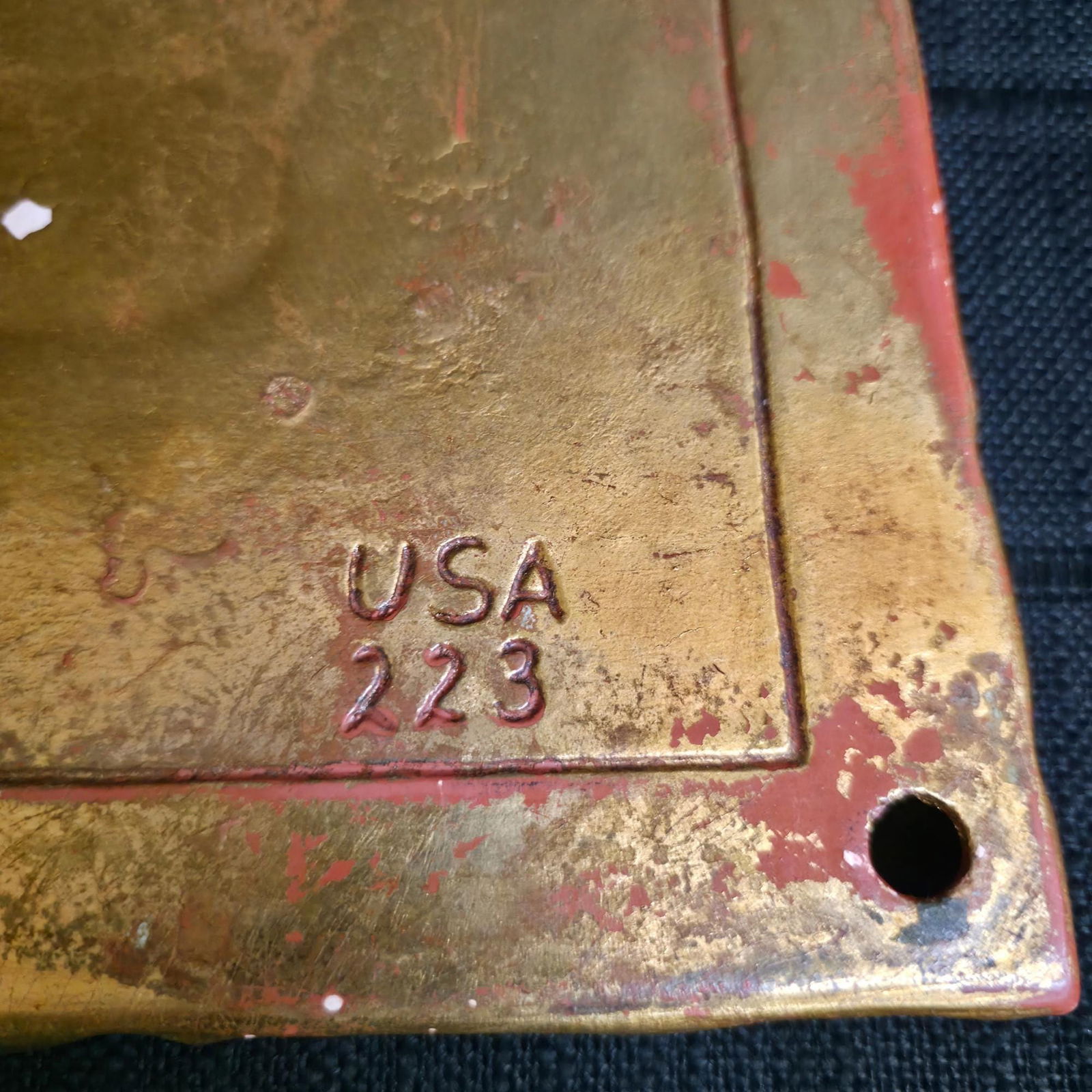 Vintage Ceramic Ashtray Green Gold Gilt Mid Century Barware Hollywood Regency Tray Rococo Revival - 5