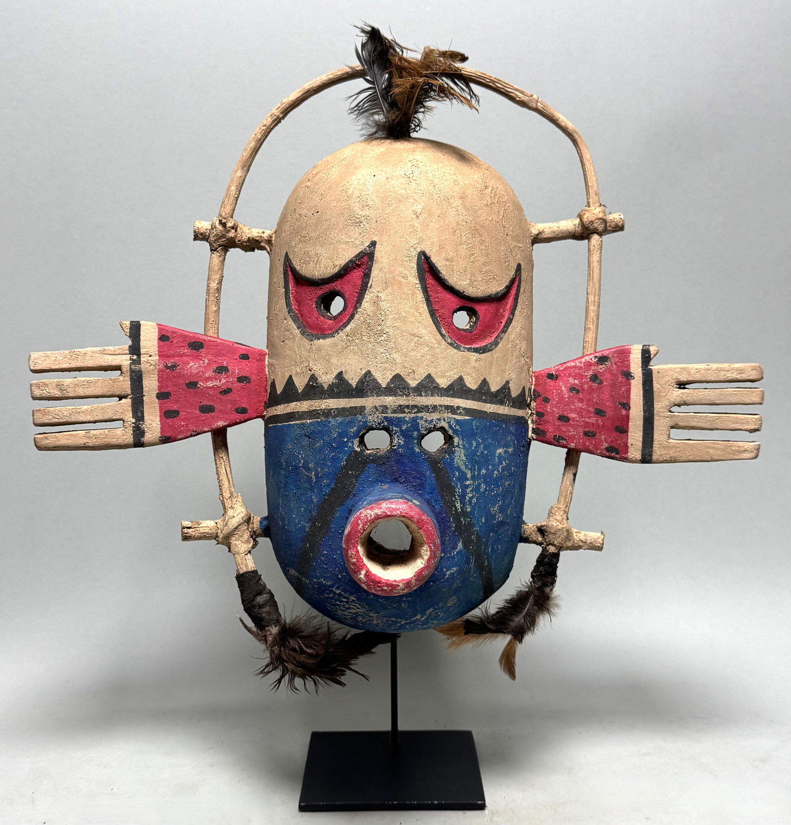 Zuni mask - wood - New Mexico, USA (1 of 12)