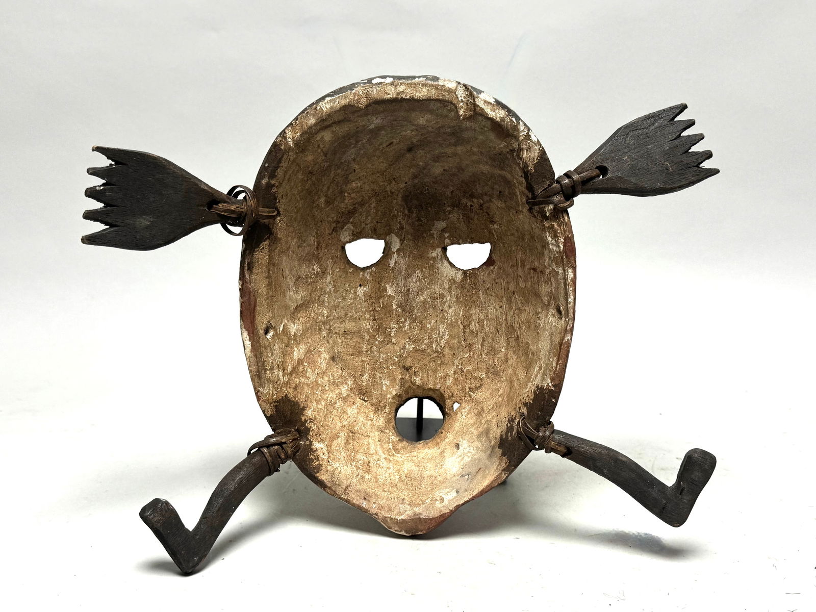 Inuit - Yua Mask made by the Yupik People who live on the West Coast of Alaska. - 12