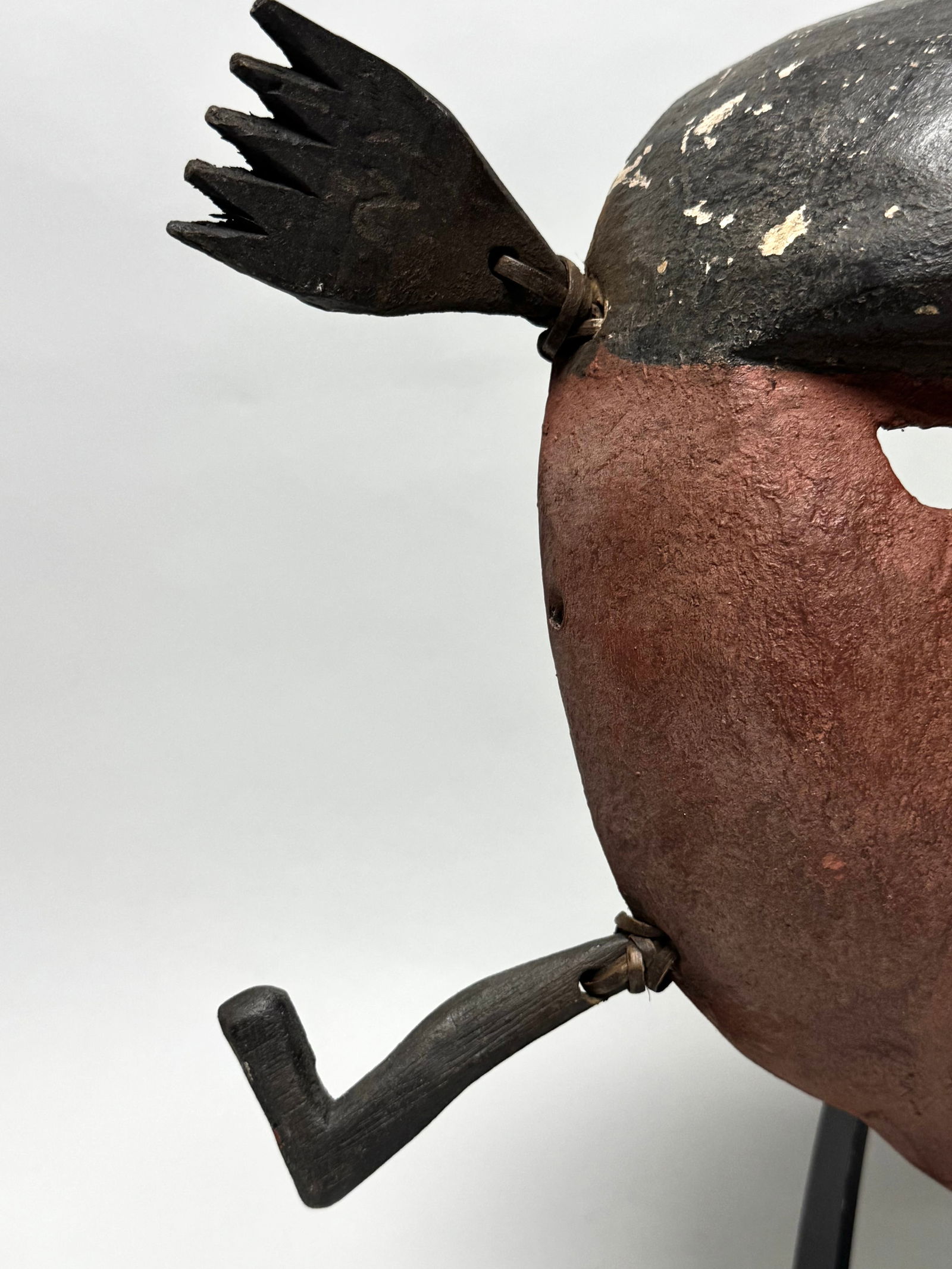 Inuit - Yua Mask made by the Yupik People who live on the West Coast of Alaska. - 9