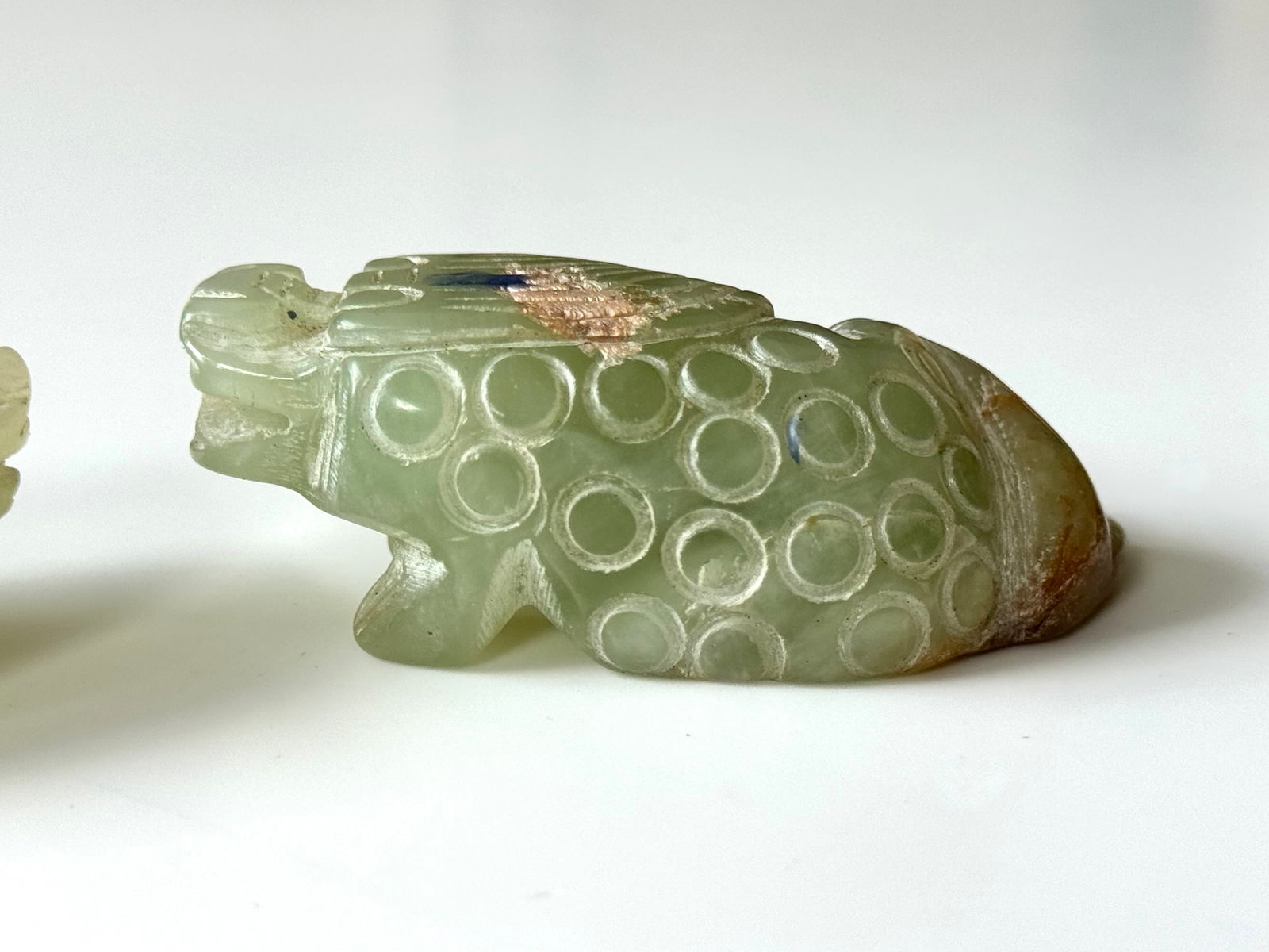 Jade pair Foo dogs - China - 7