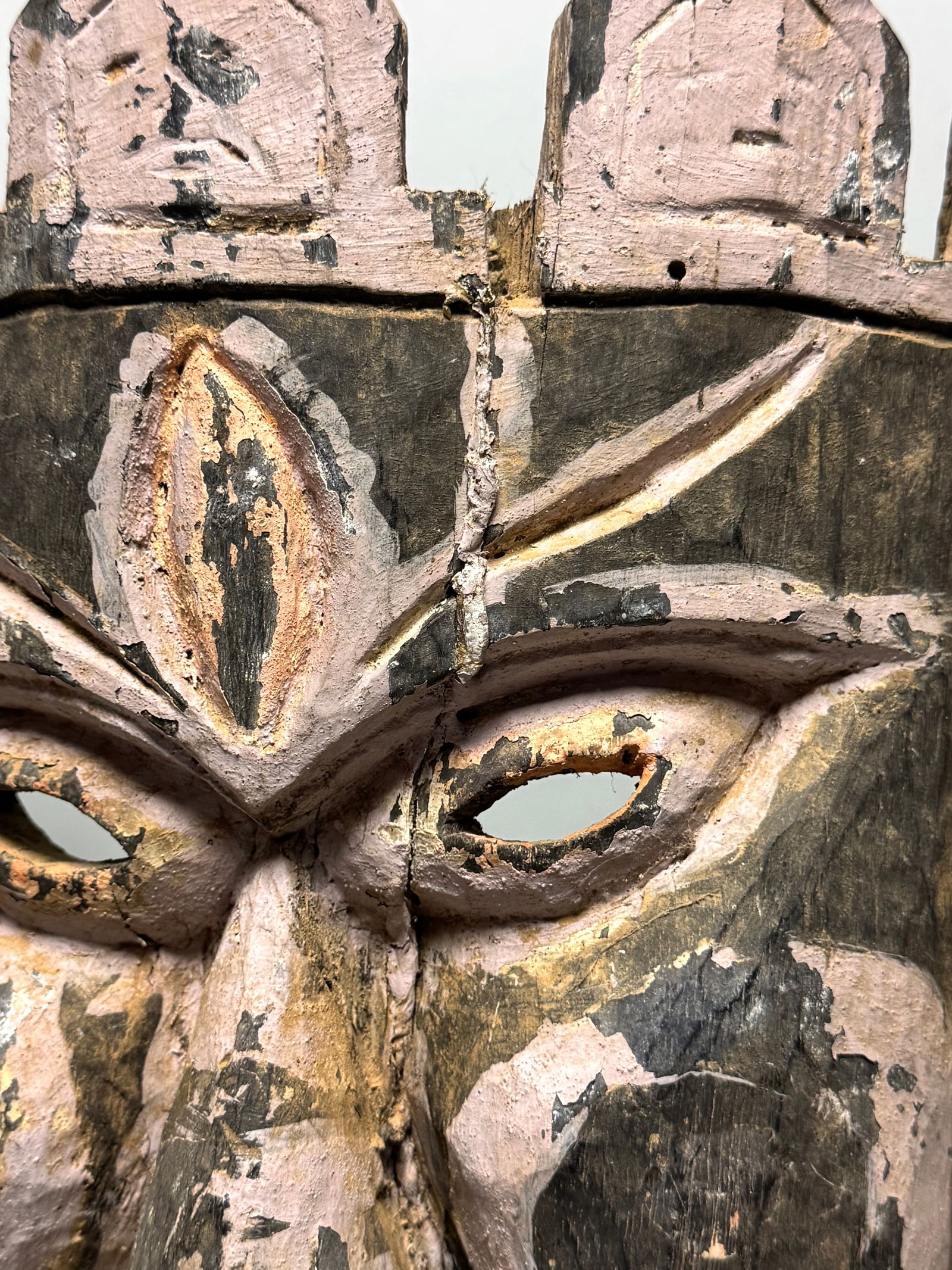 Old Kali mask - Nepal - 10