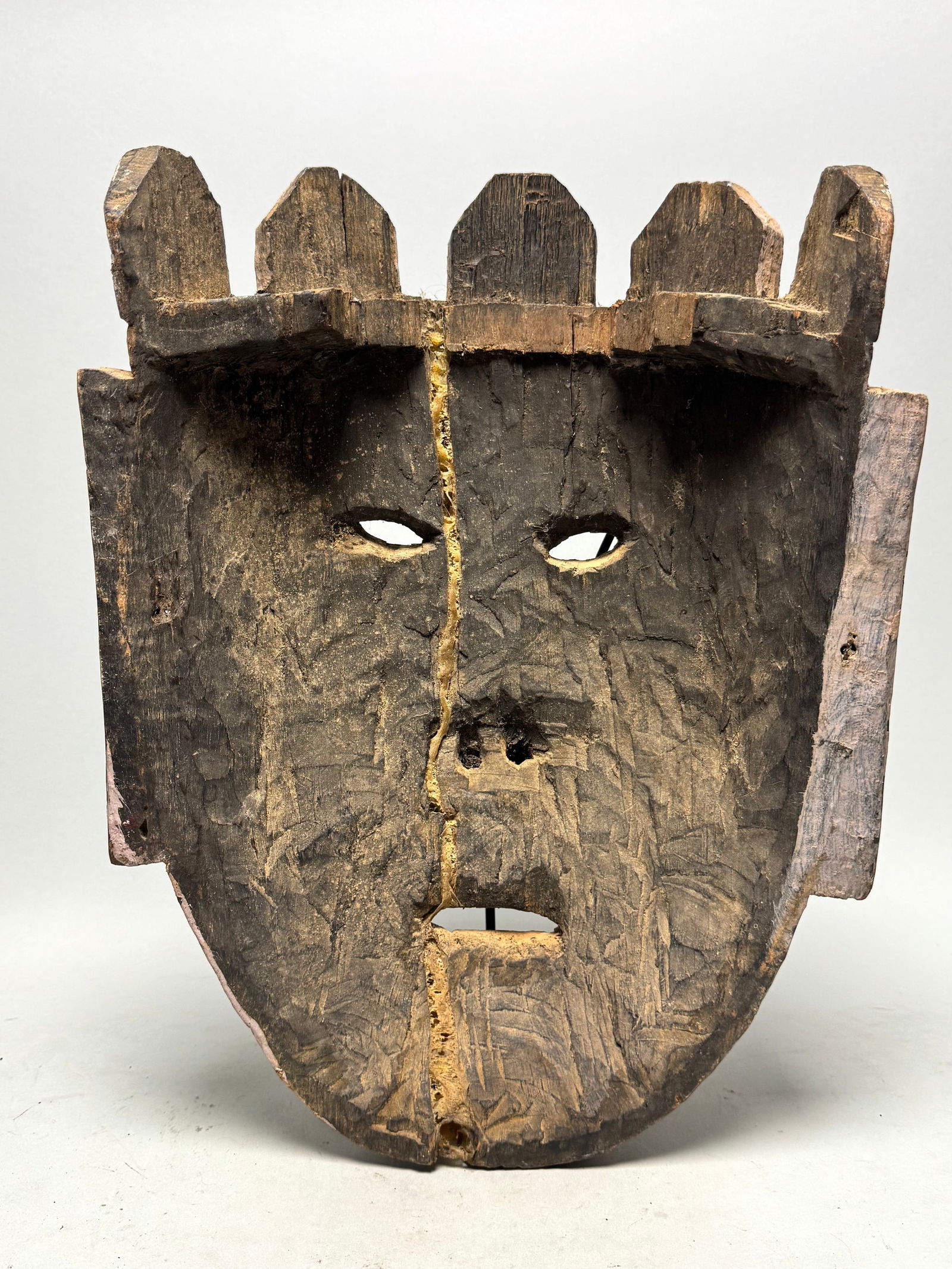 Old Kali mask - Nepal - 11