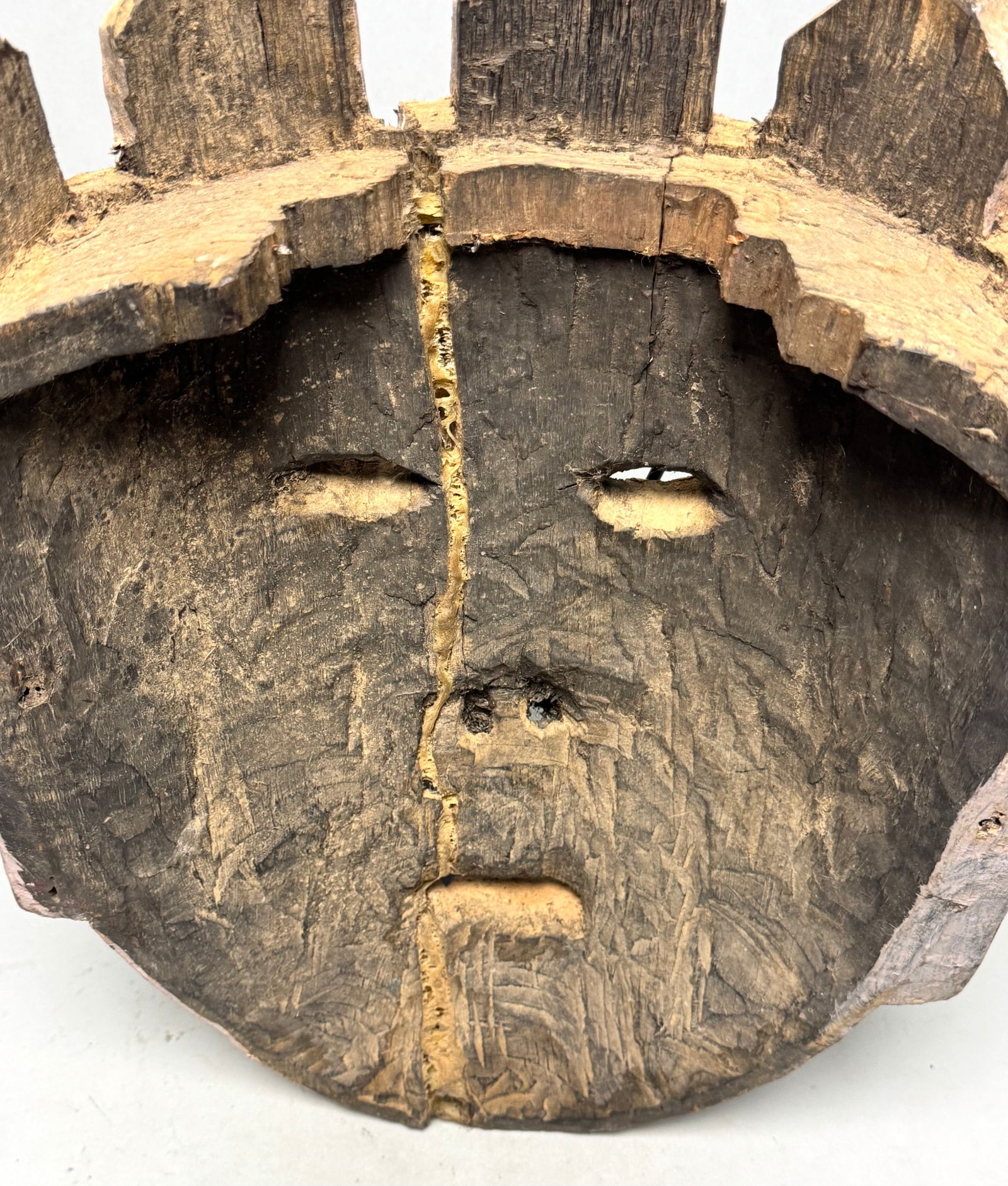 Old Kali mask - Nepal - 12