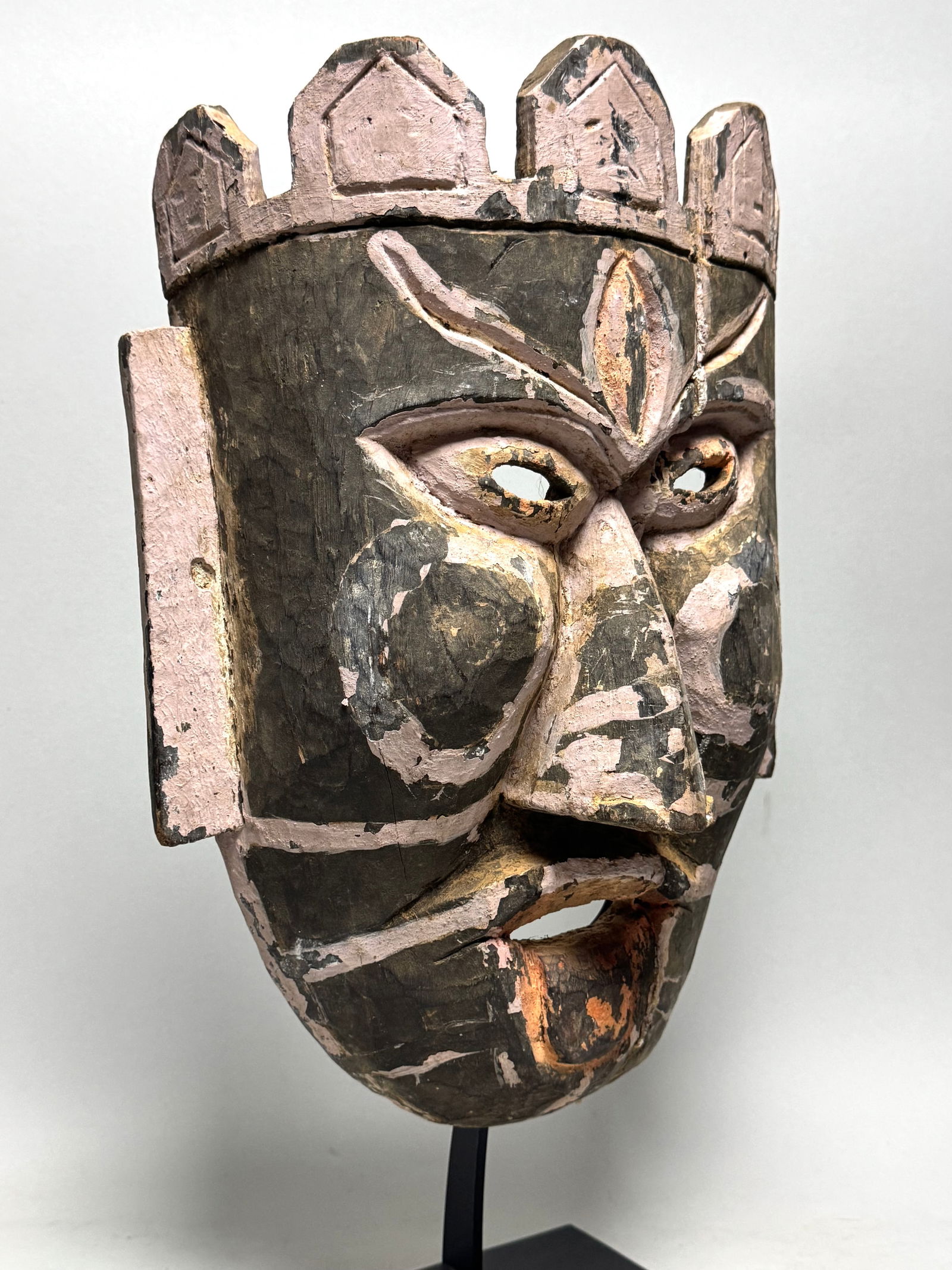 Old Kali mask - Nepal - 3