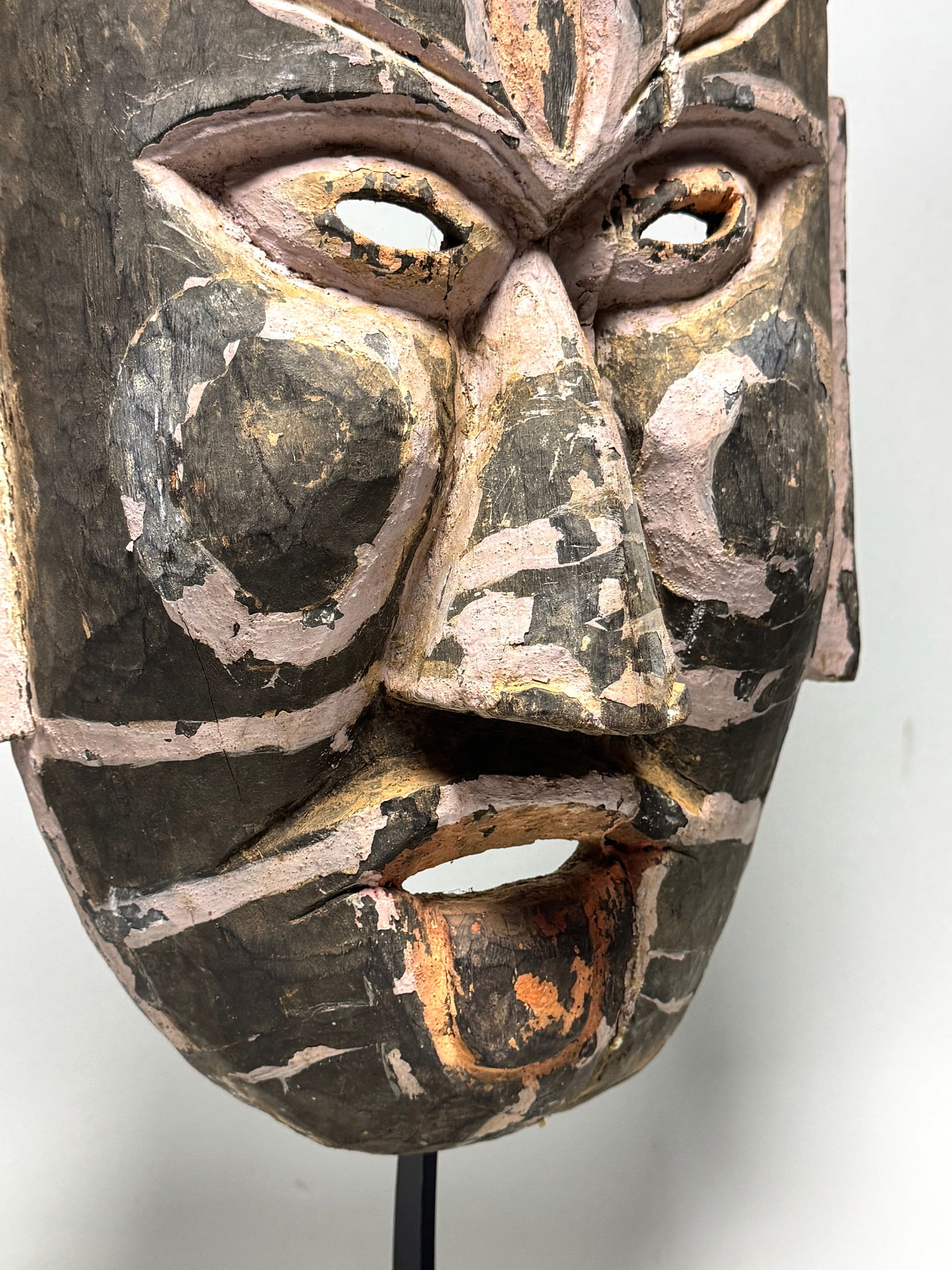 Old Kali mask - Nepal - 4