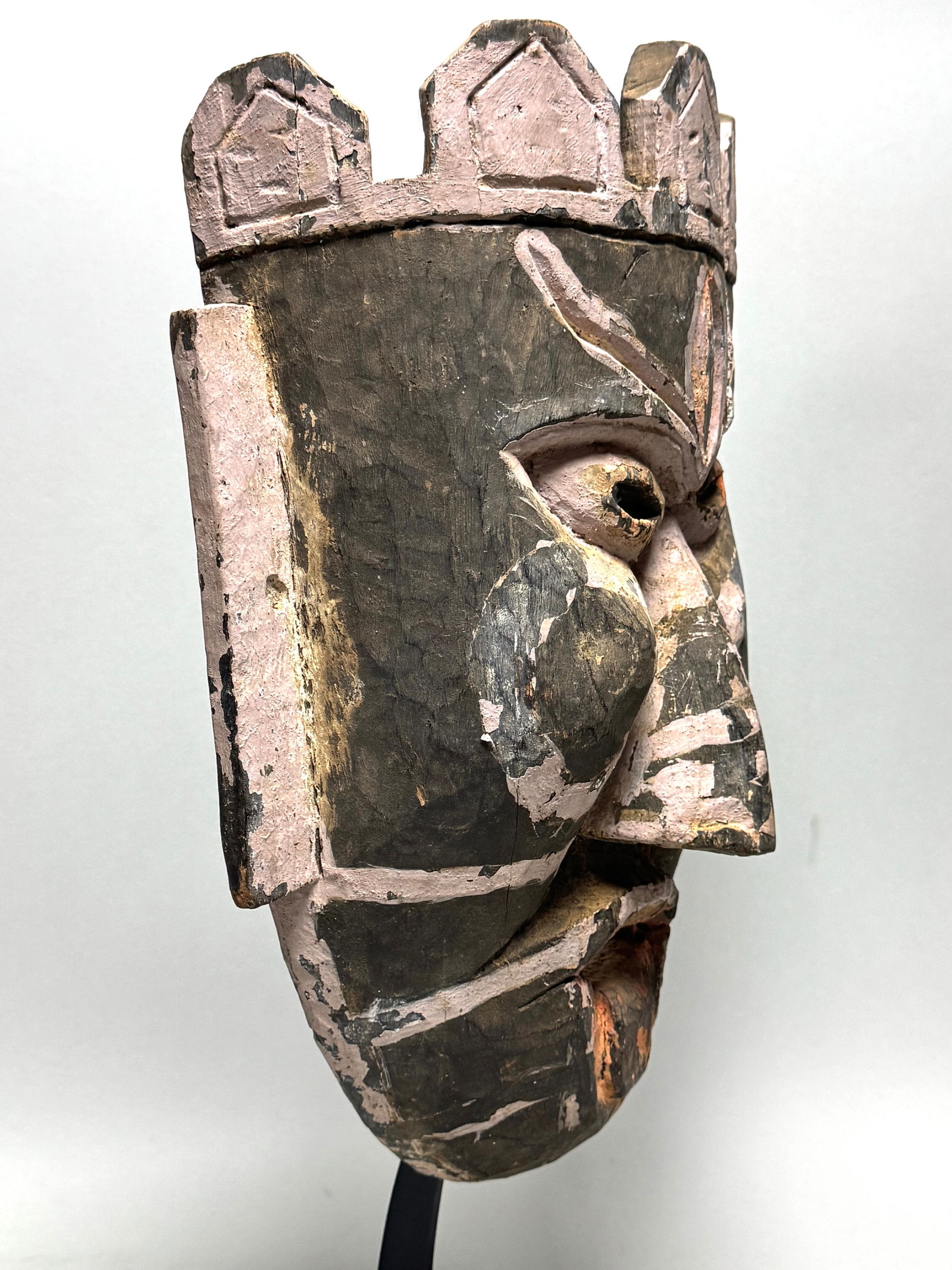 Old Kali mask - Nepal - 6