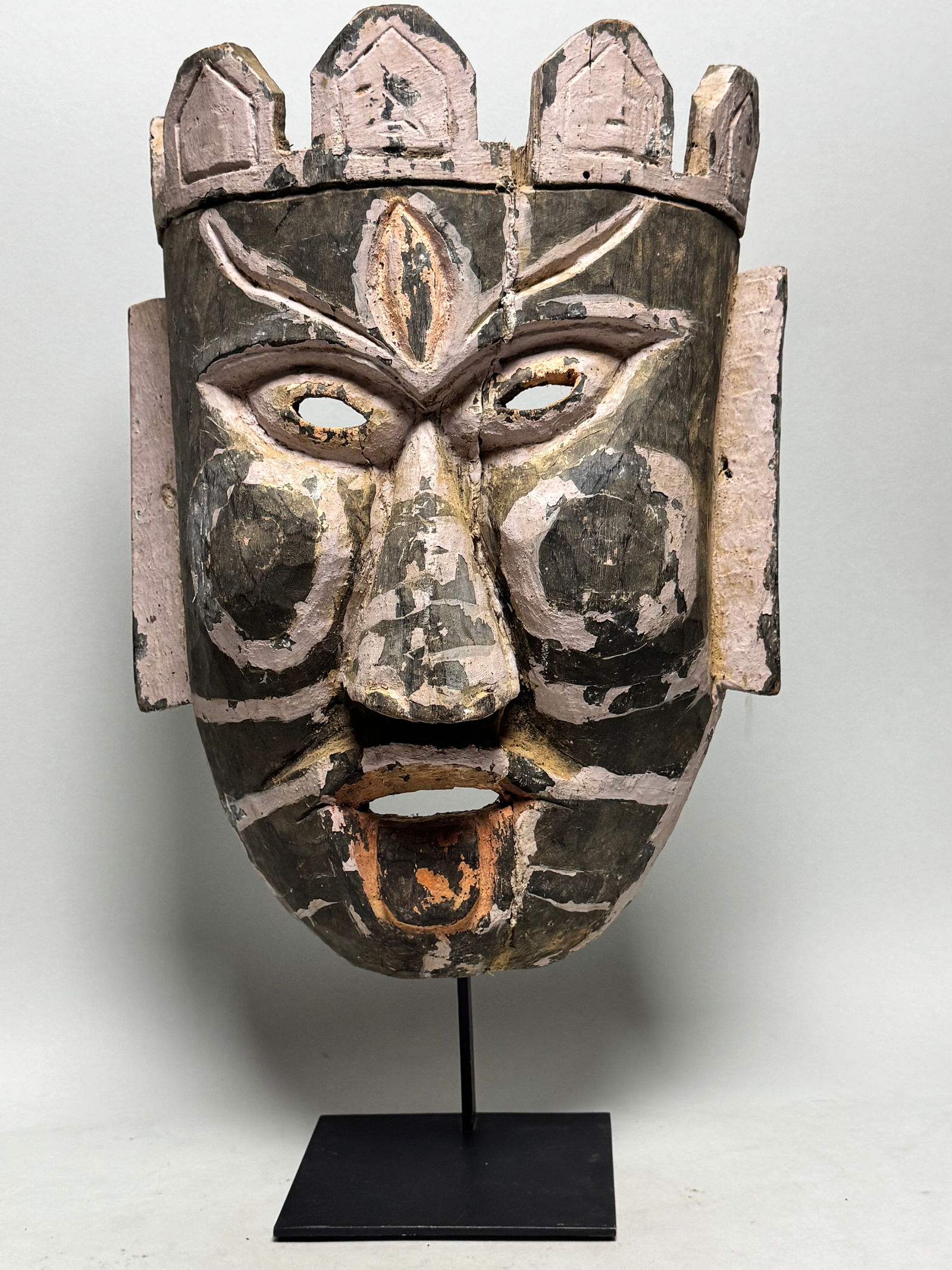 Old Kali mask - Nepal - 9