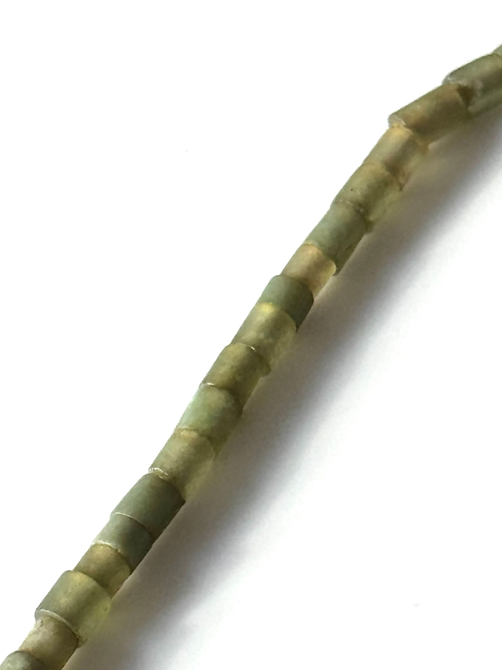 Vintage Afghanistan Jade and Nefrit Beaded Necklaces - 10