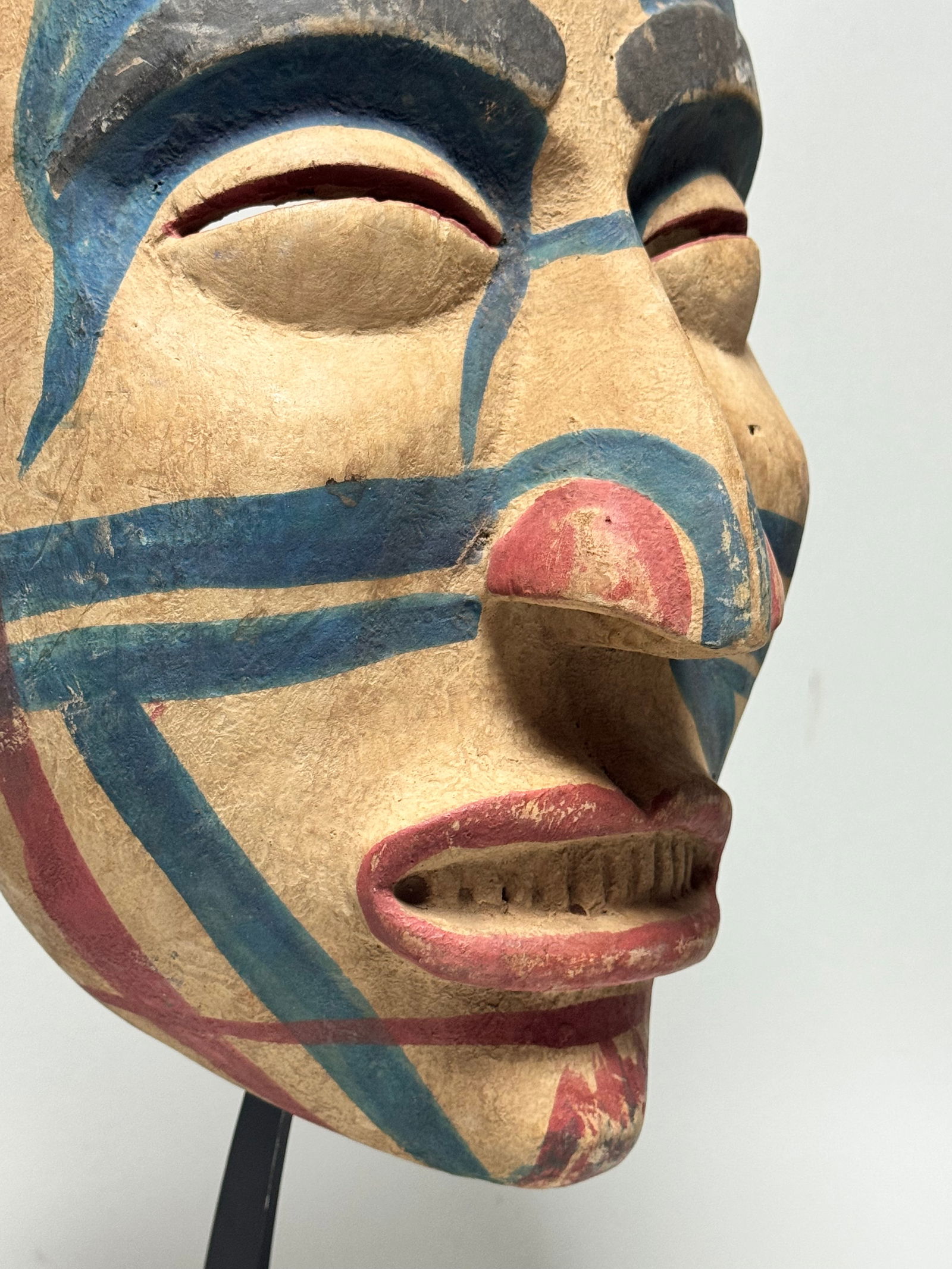 Inuit Eskimo Mask Alaska - 4