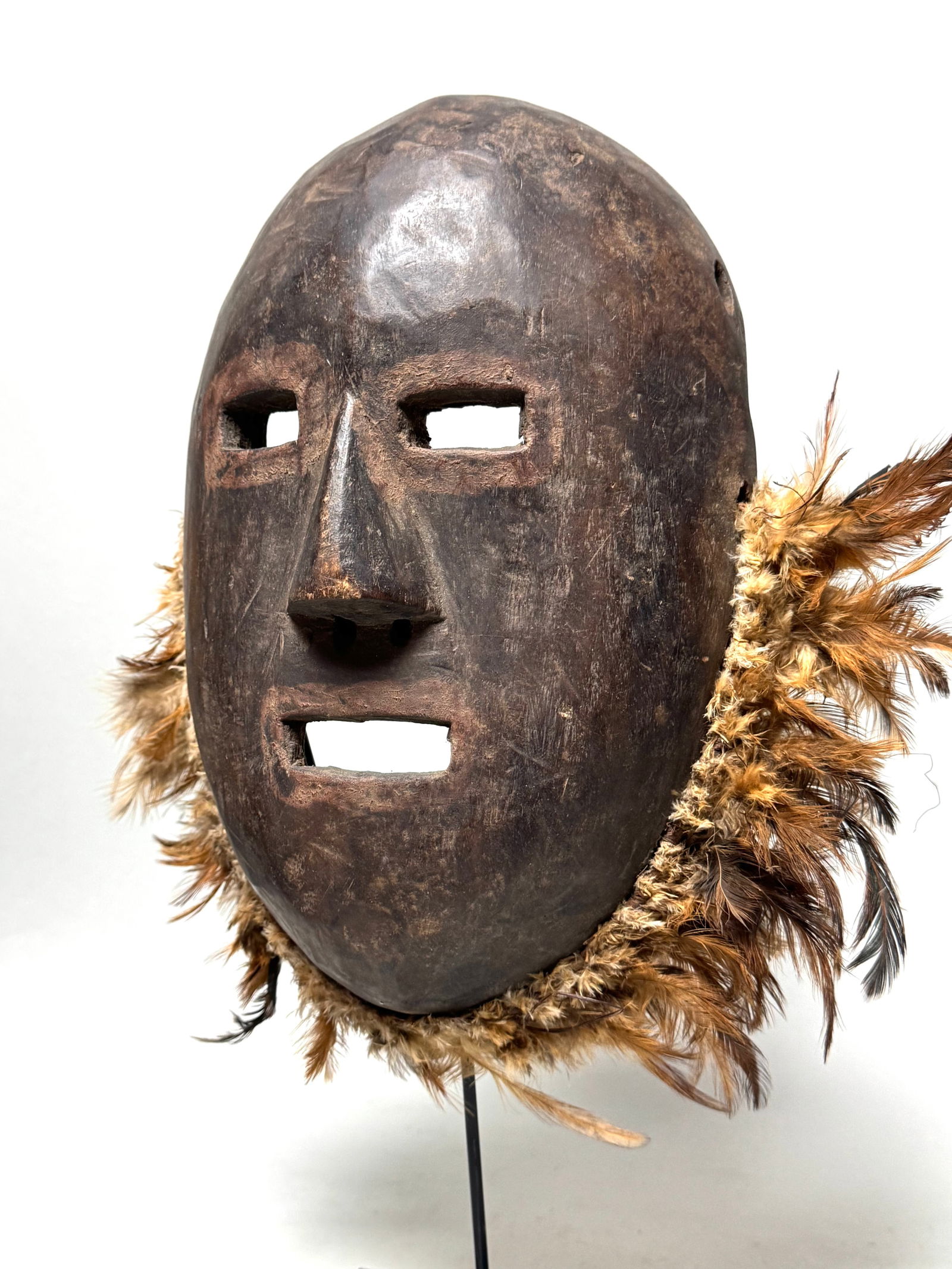 Nsembu mask, Kumu, Ituri forest tribes Congo - 42 cm - 2