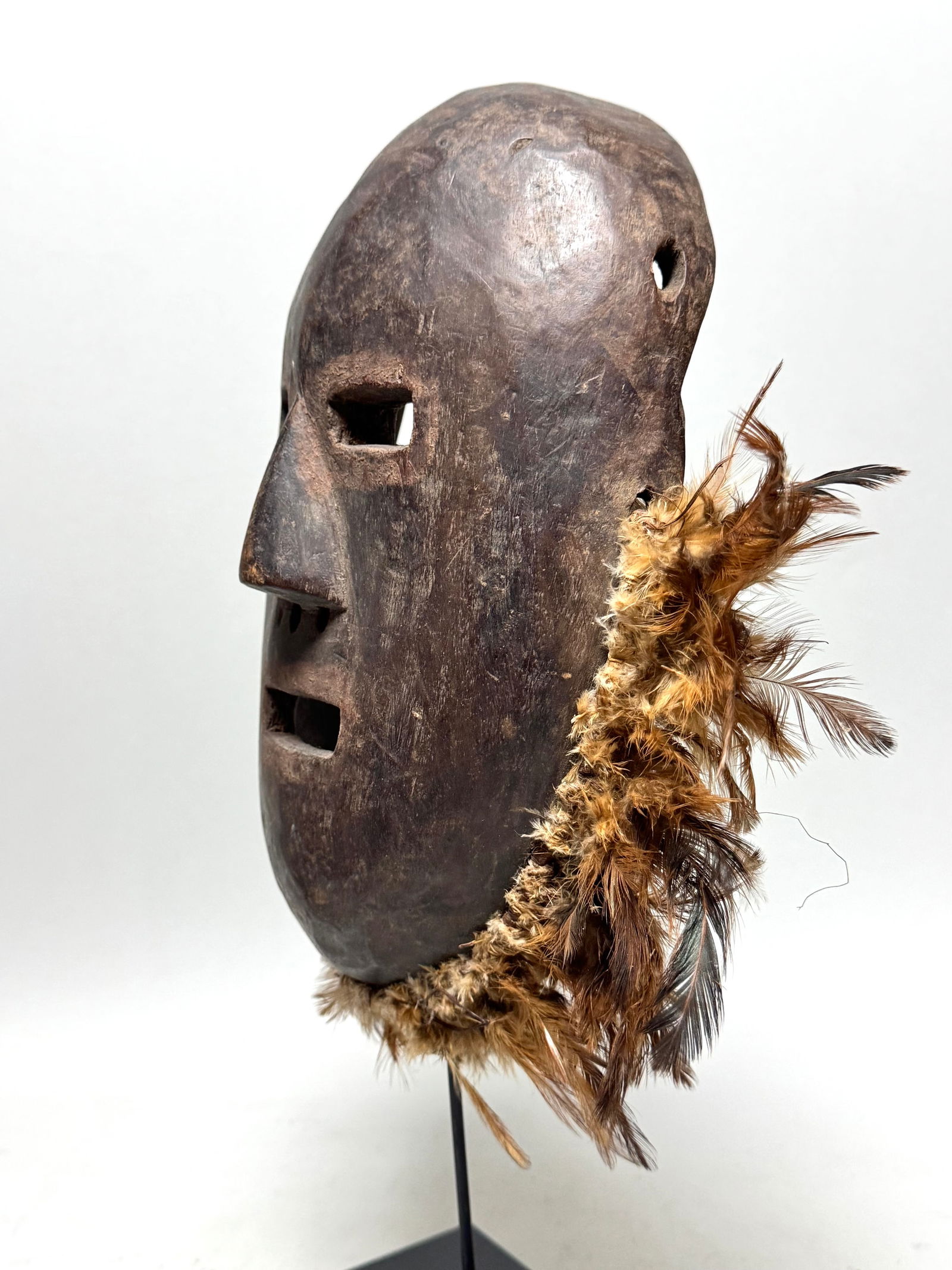 Nsembu mask, Kumu, Ituri forest tribes Congo - 42 cm - 6