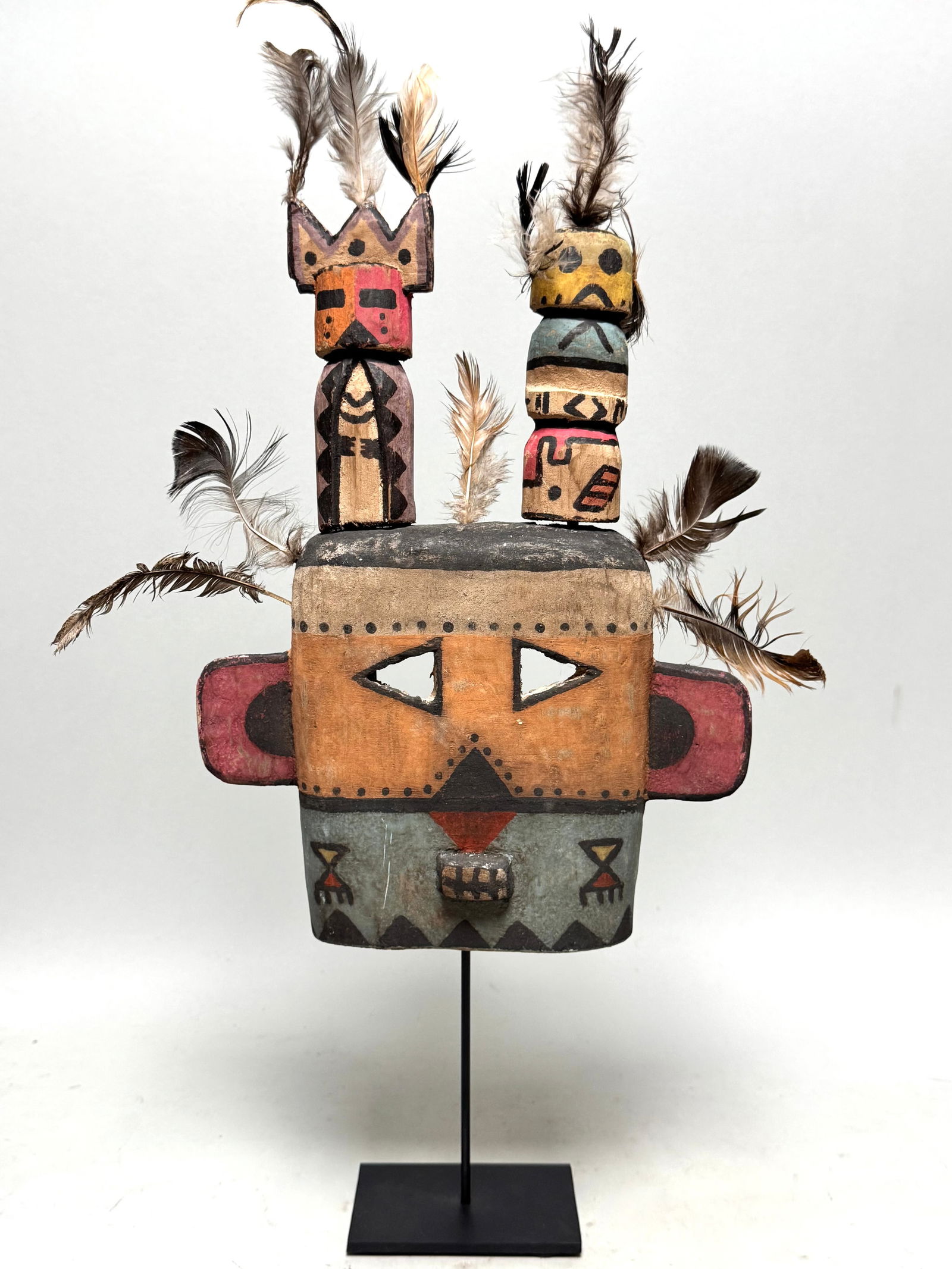 Ancient Zuni mask - New Mexico, USA (1 of 12)