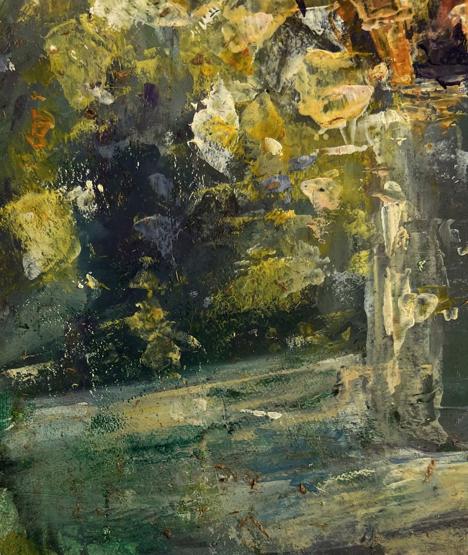 Oil painting Bouquet of wild flowers Vadim Aksenov - 7