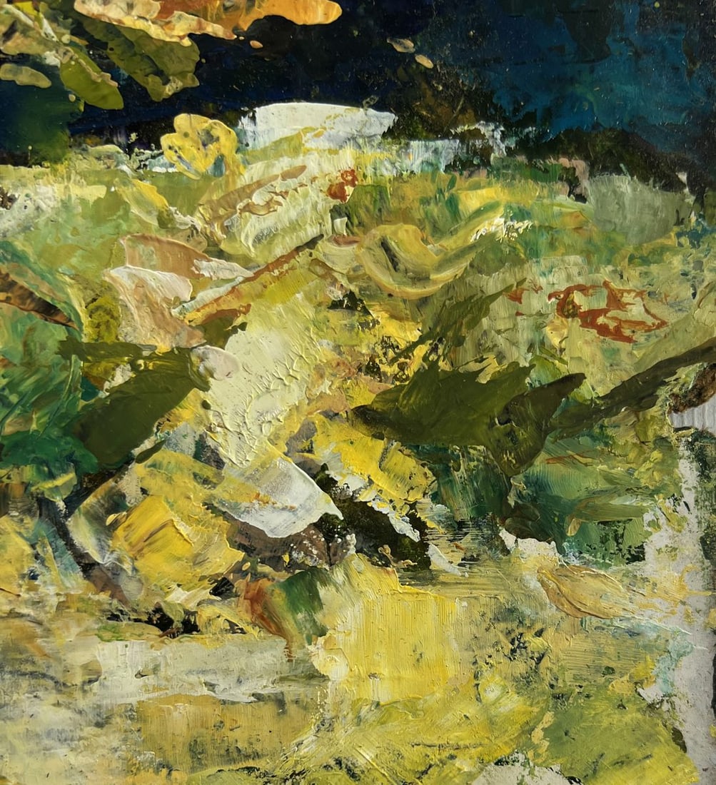 Oil painting A bouquet of flowers on the table Vadim Aksenov - 8