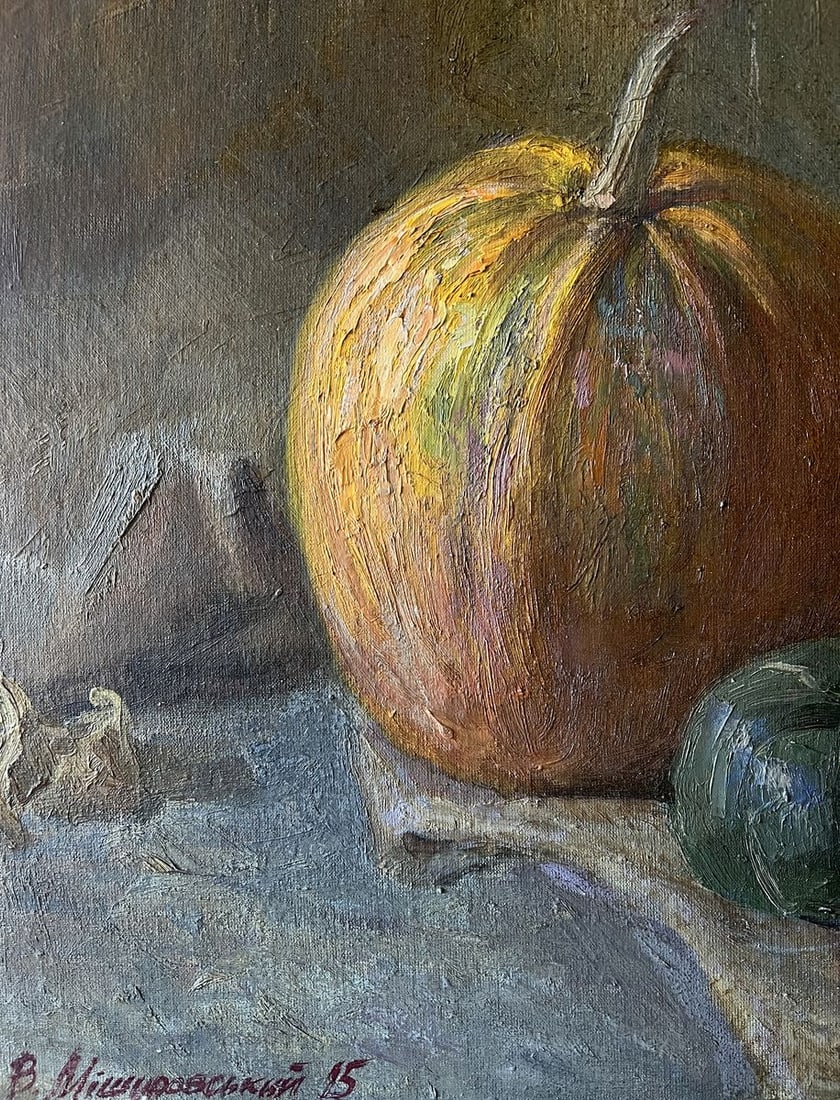 Oil painting In the peasant's pantry V. Mishurovsky - 2