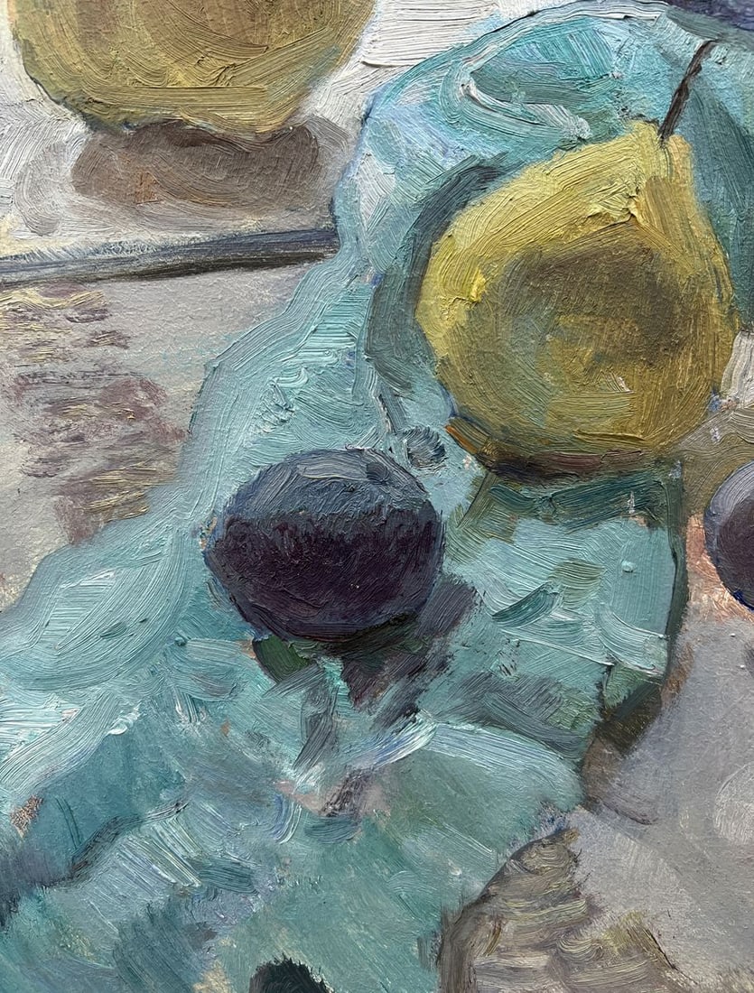 Oil painting Wine and fruit V. Mishurovsky - 2