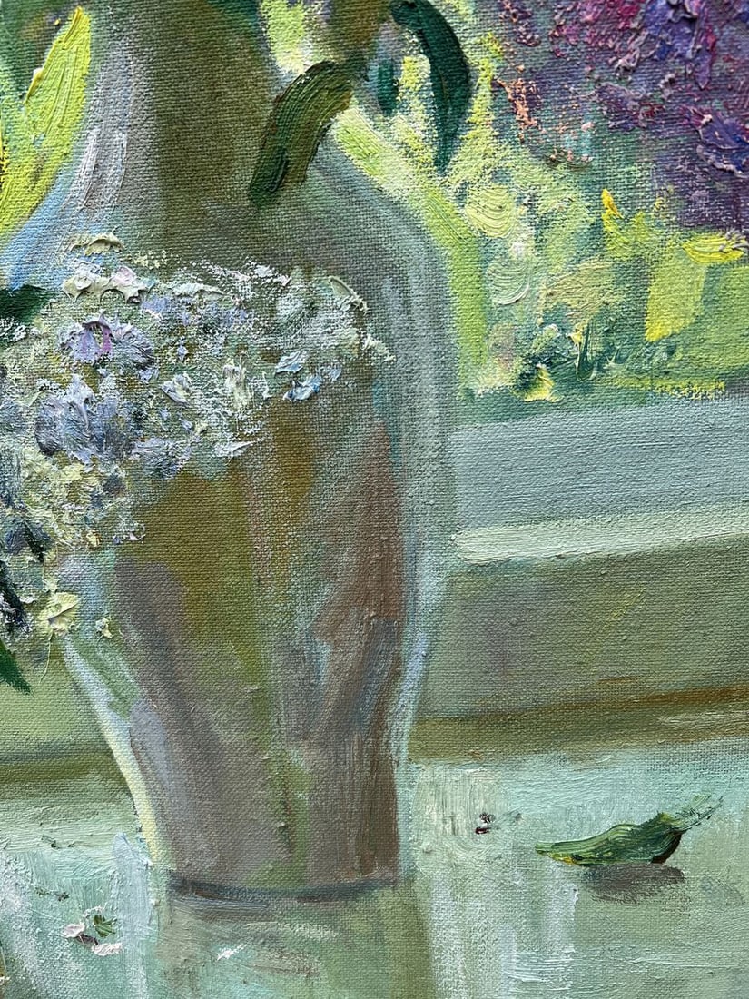 Oil painting Lilac time V. Mishurovsky - 4