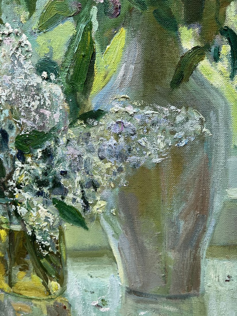 Oil painting Lilac time V. Mishurovsky - 5
