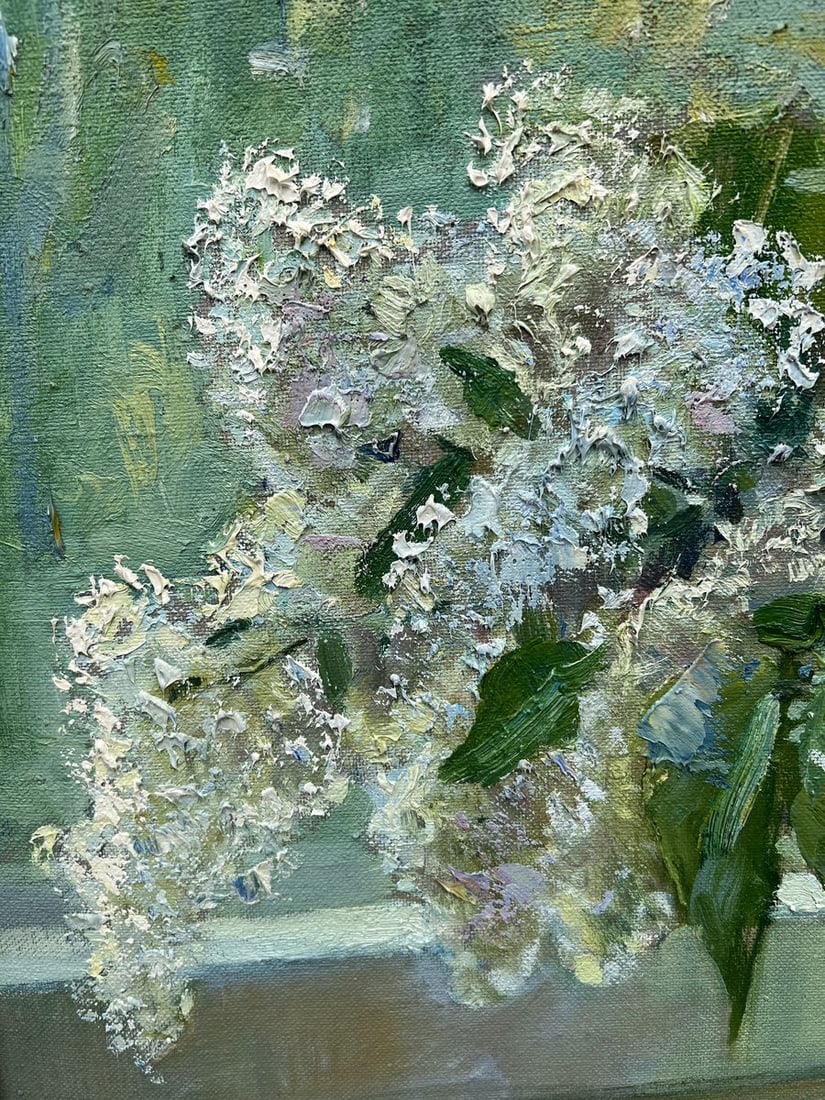 Oil painting Lilac time V. Mishurovsky - 6