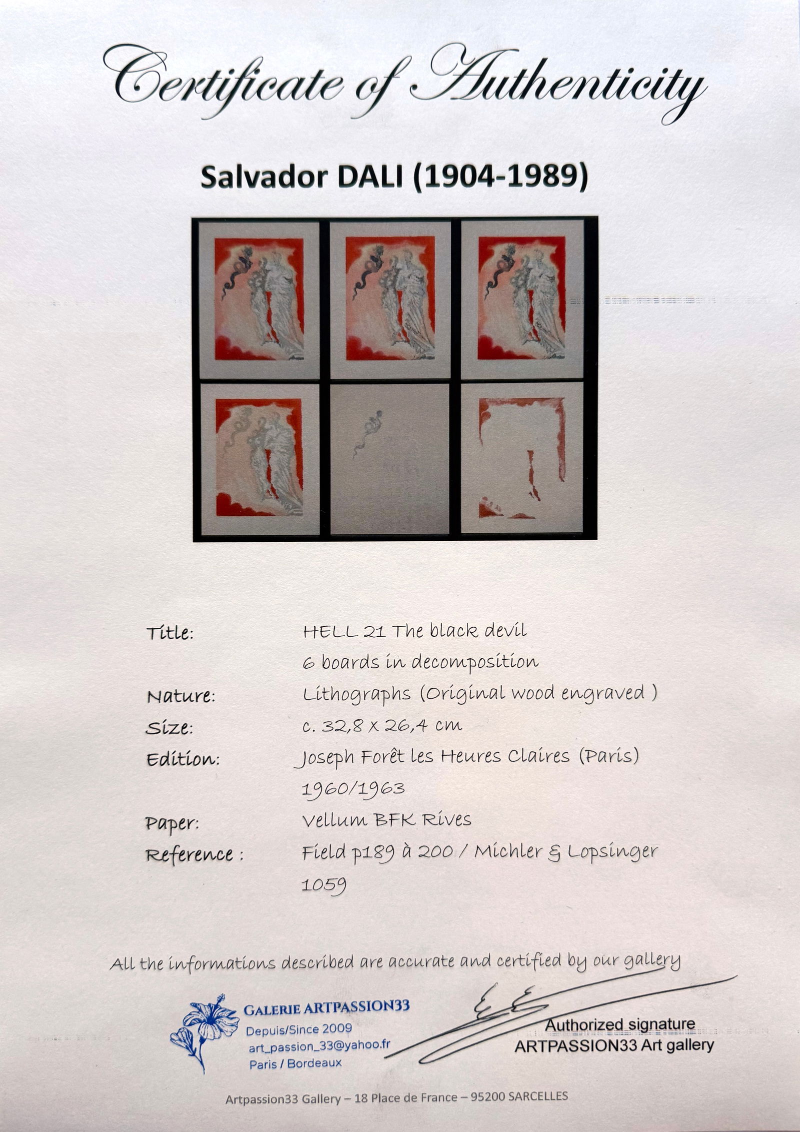 DALI "Canto 21 The Black Devil" - 8