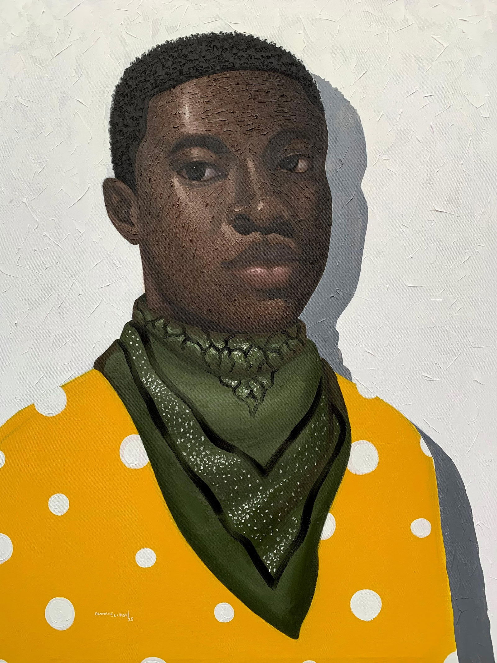 Elijah Olanase, Don't Rush Life 1 - 21st Century, Contemporary, Figurative, Portrait, Africa Men, - 10
