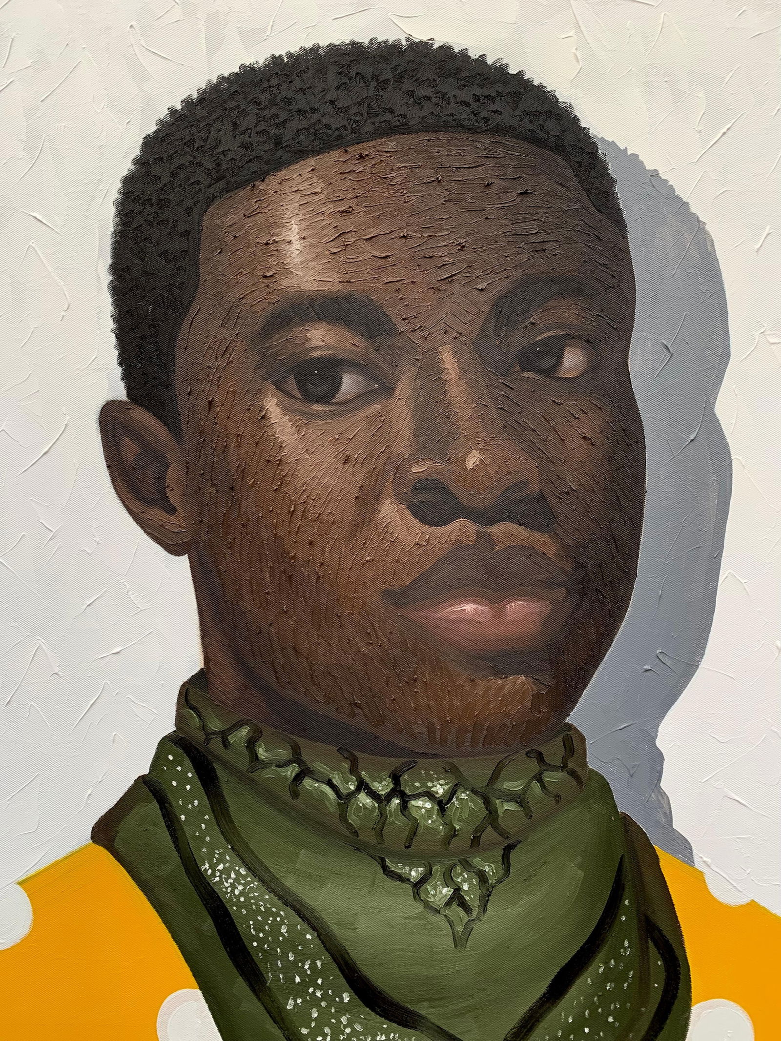 Elijah Olanase, Don't Rush Life 1 - 21st Century, Contemporary, Figurative, Portrait, Africa Men, - 9