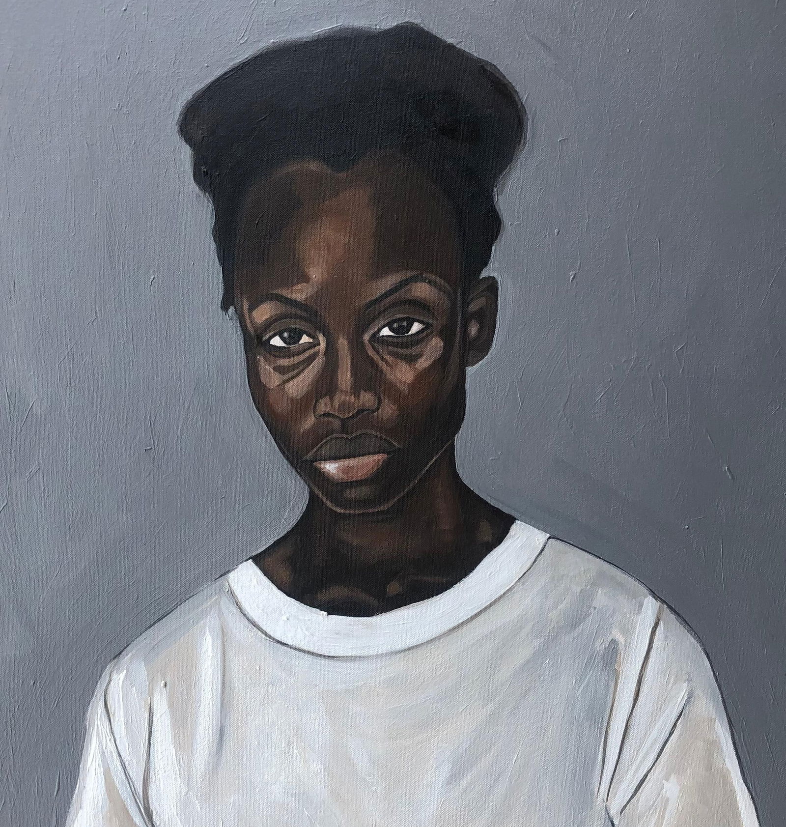 Kayimahe Ishmael Zed, Untitled 4 - 21st Century Contemporary, Expressionist Portrait, African Woman, - 7