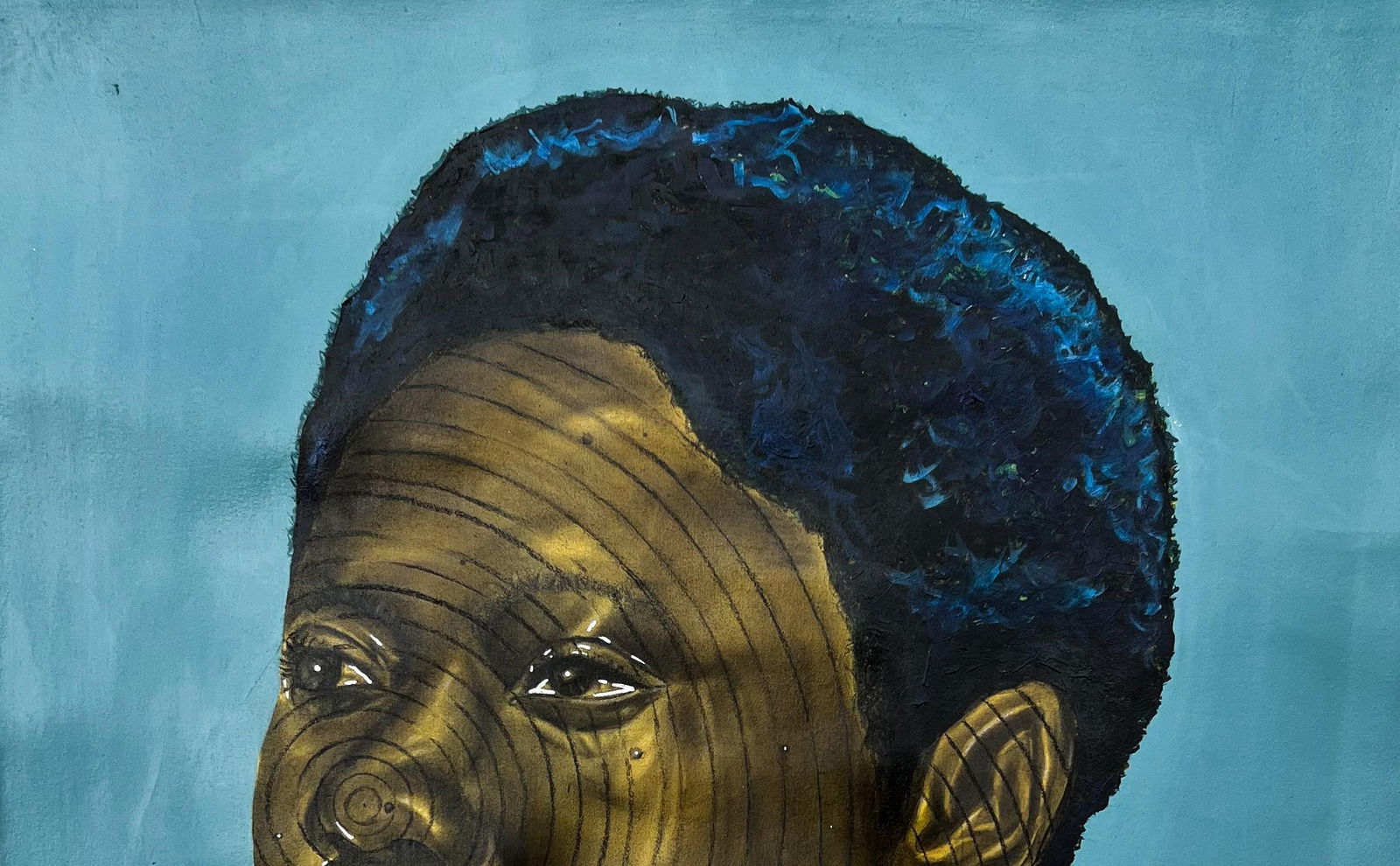 Sola Ojo, Silent Gaze -21st Century, Contemporary, Figurative, Portrait, Africa, Women, 2024 - 5