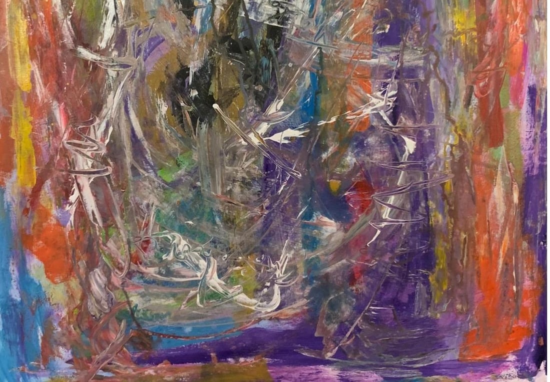 Gbemileke Blessing Adegboro, The Way I'm Feeling - 21st Century, Contemporary, Abstract, Mixed - 4